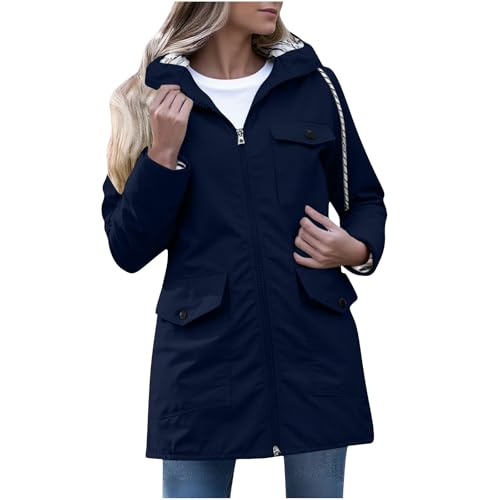 Women's All-Season Rain Jacket Waterproof