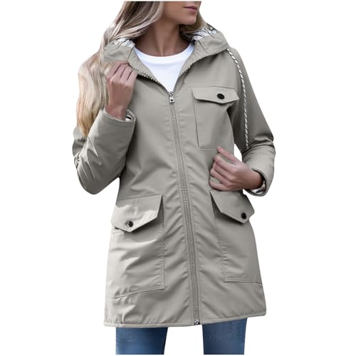 Women's All-Season Rain Jacket Waterproof