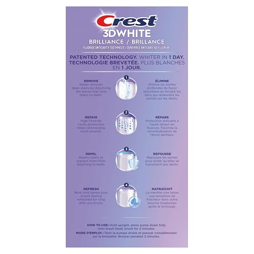 Crest 3DWHITE Brilliance Toothpaste