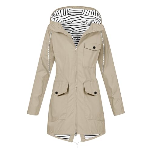 Women's All-Season Rain Jacket Waterproof