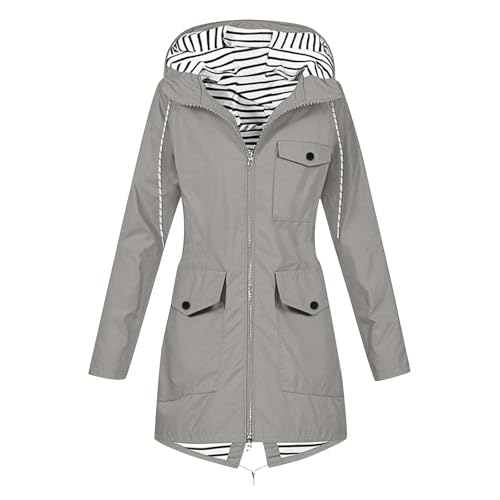 Women's All-Season Rain Jacket Waterproof