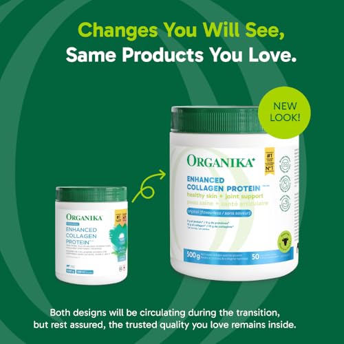 Organika Canadian-Made Enhanced Collagen Powder