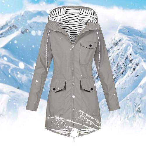 Women's All-Season Rain Jacket Waterproof