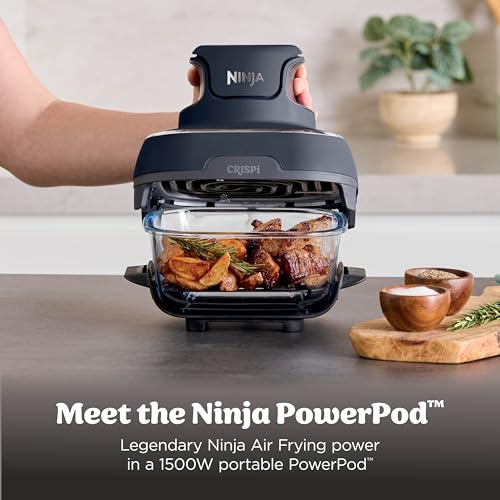 Ninja Crispi Portable Glass Air Fryer Cooking System