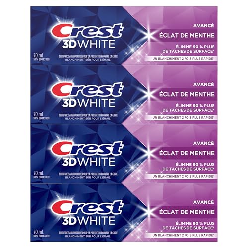 Crest 3D White Advanced Teeth Whitening Toothpaste