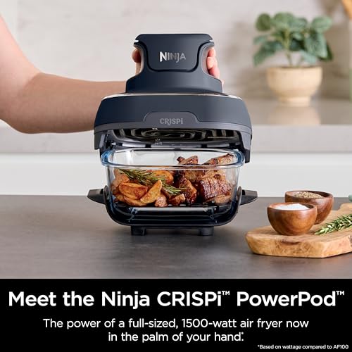 Ninja Crispi Portable Glass Air Fryer Cooking System