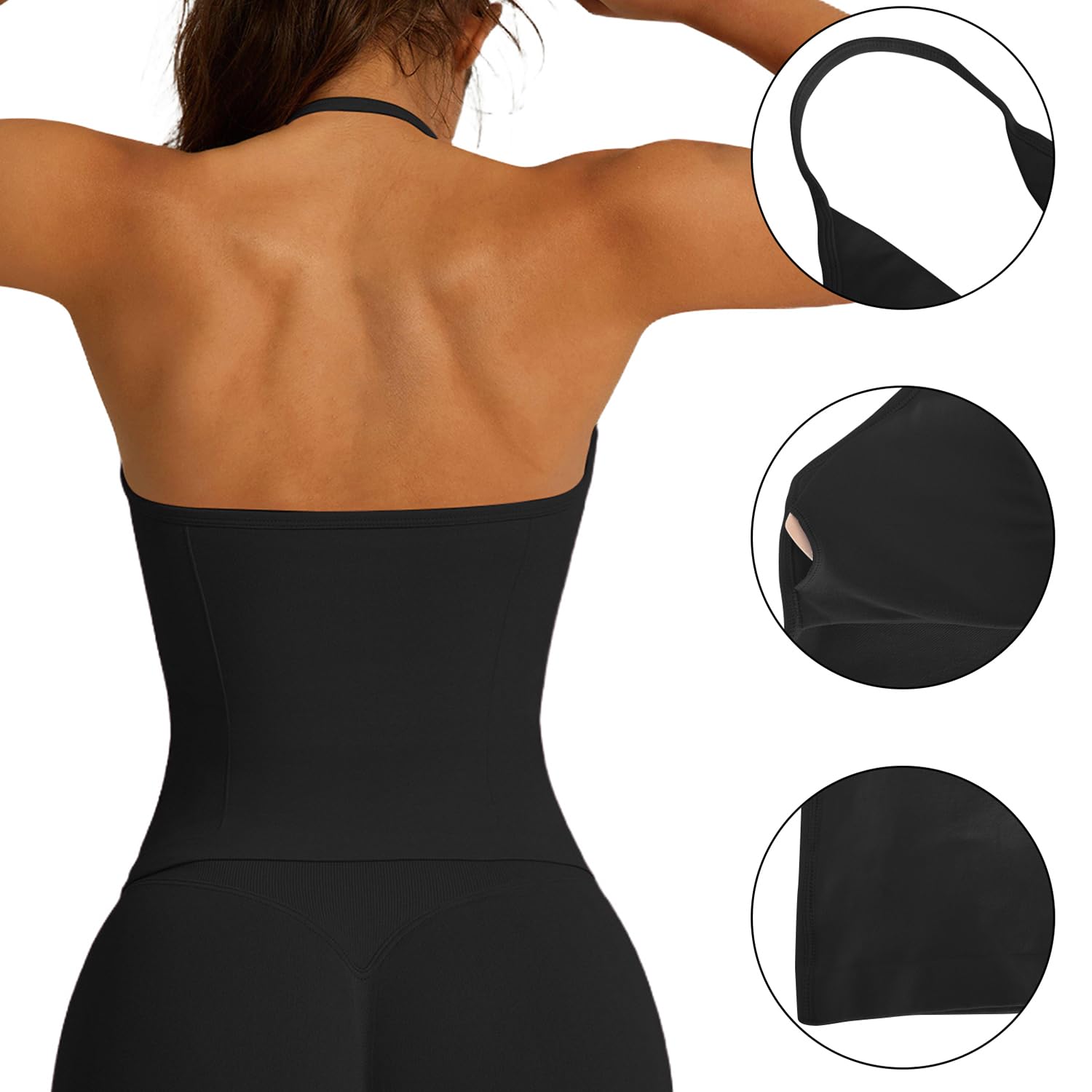 Jetjoy Halter Sports Bras