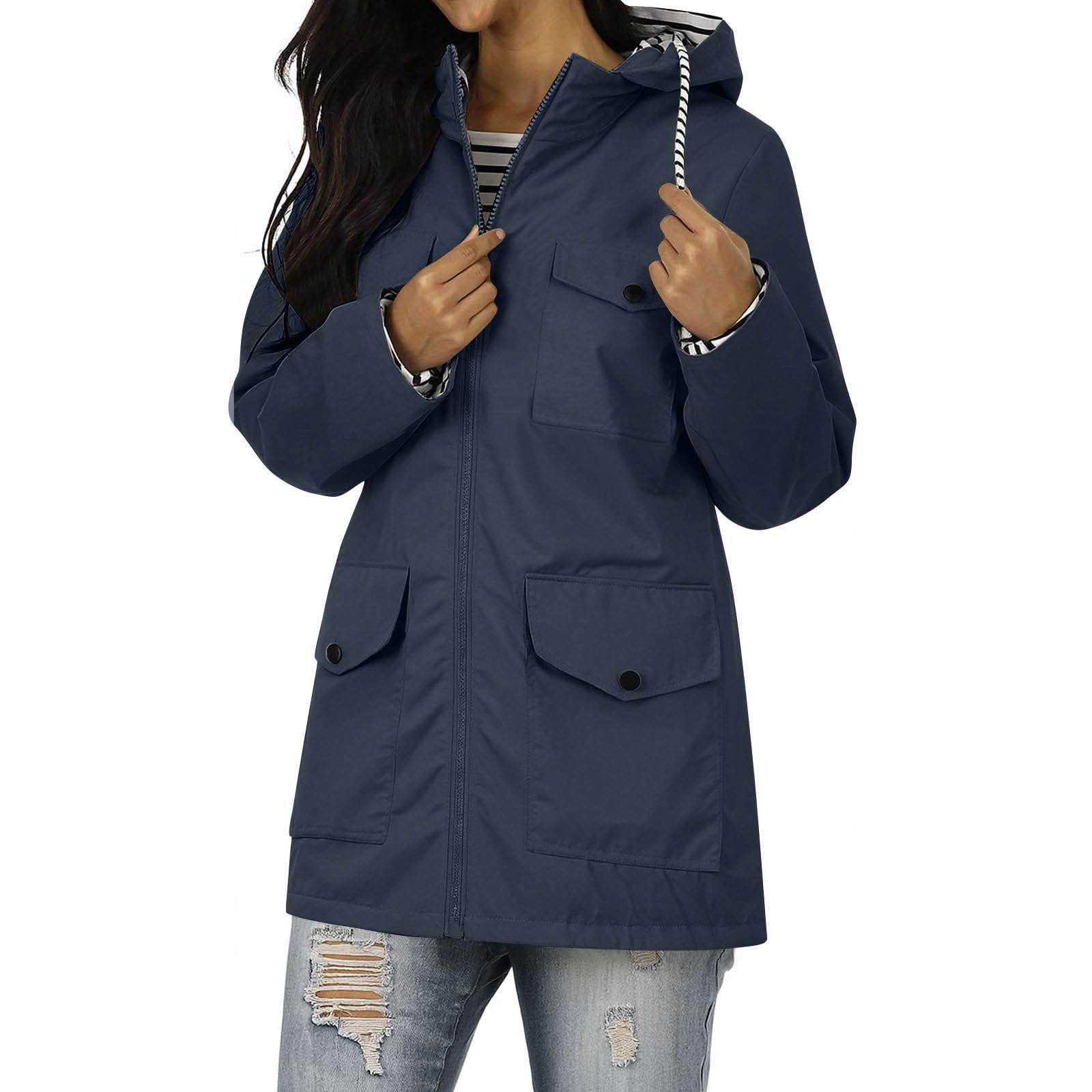 Women's All-Season Rain Jacket Waterproof