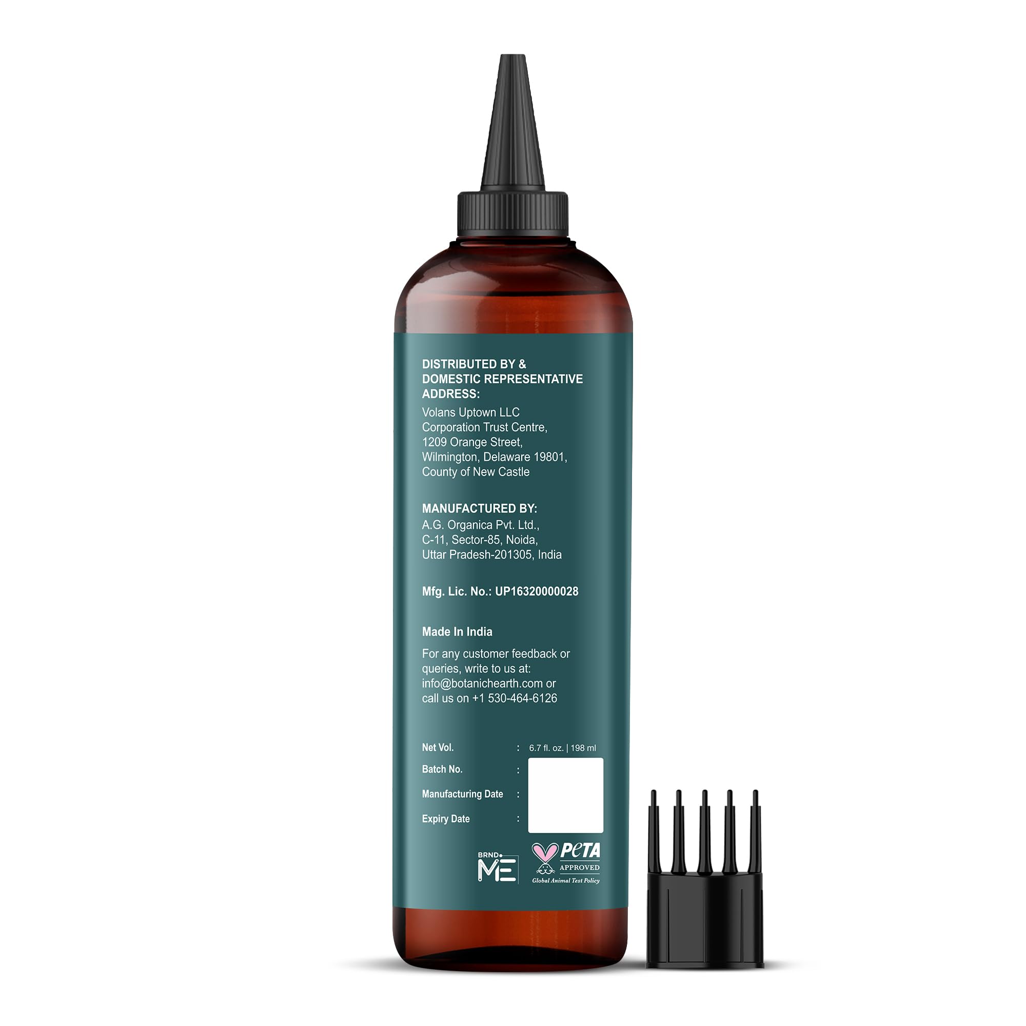 Botanic Hearth Argan, Castor or Rosemary Oil