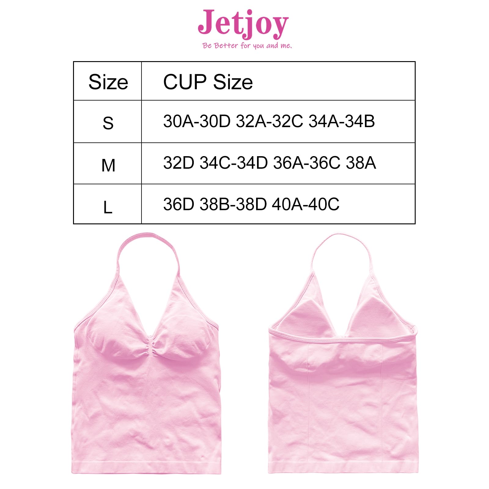 Jetjoy Halter Sports Bras