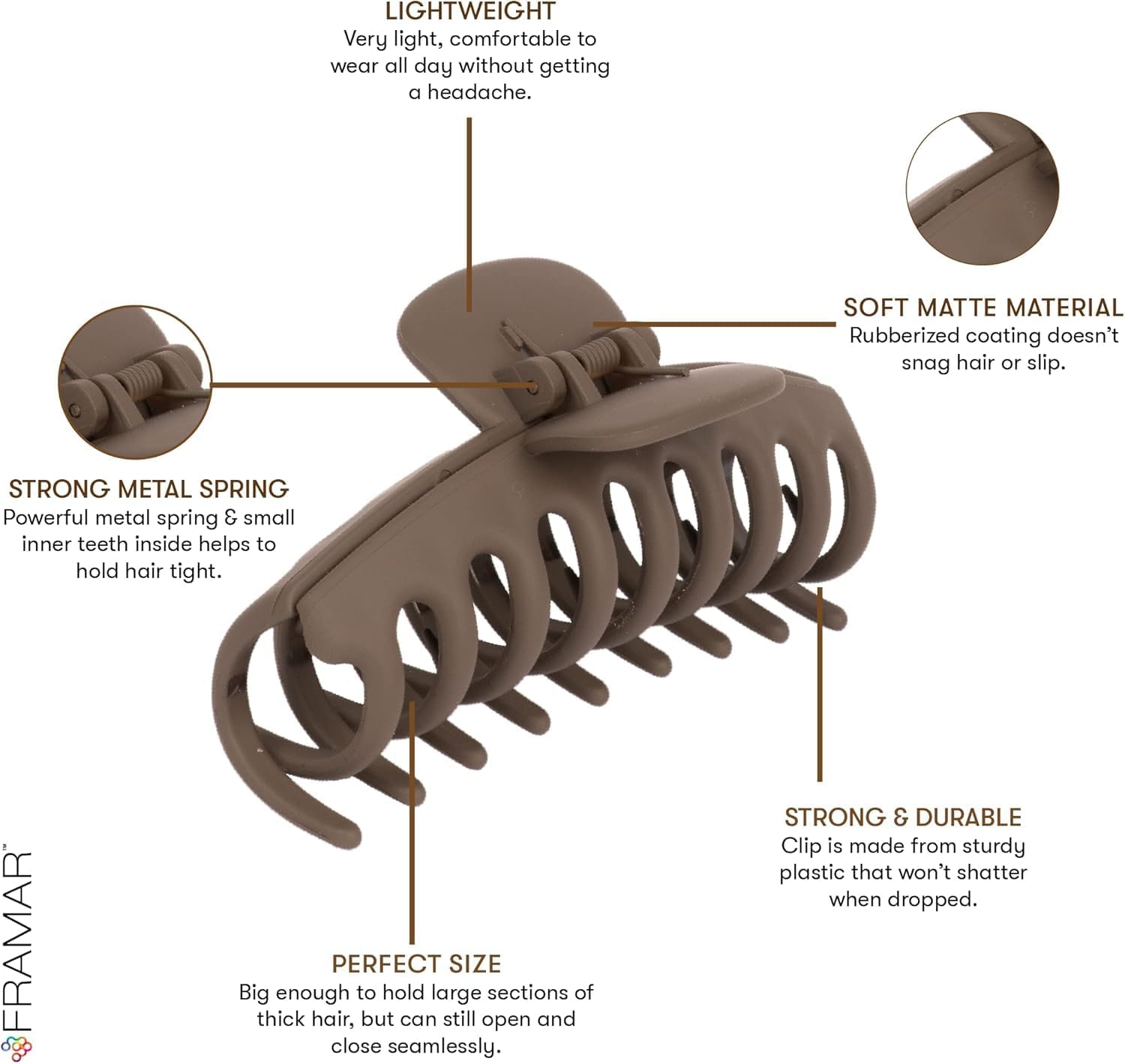 FRAMAR Big Claw Clips