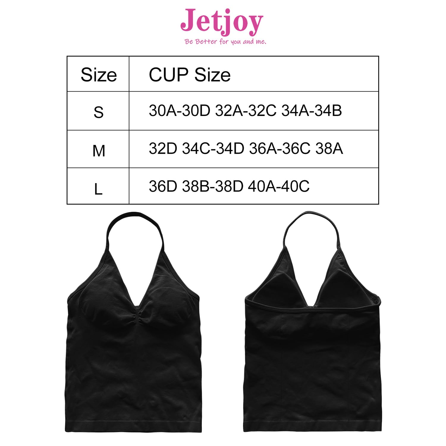 Jetjoy Halter Sports Bras