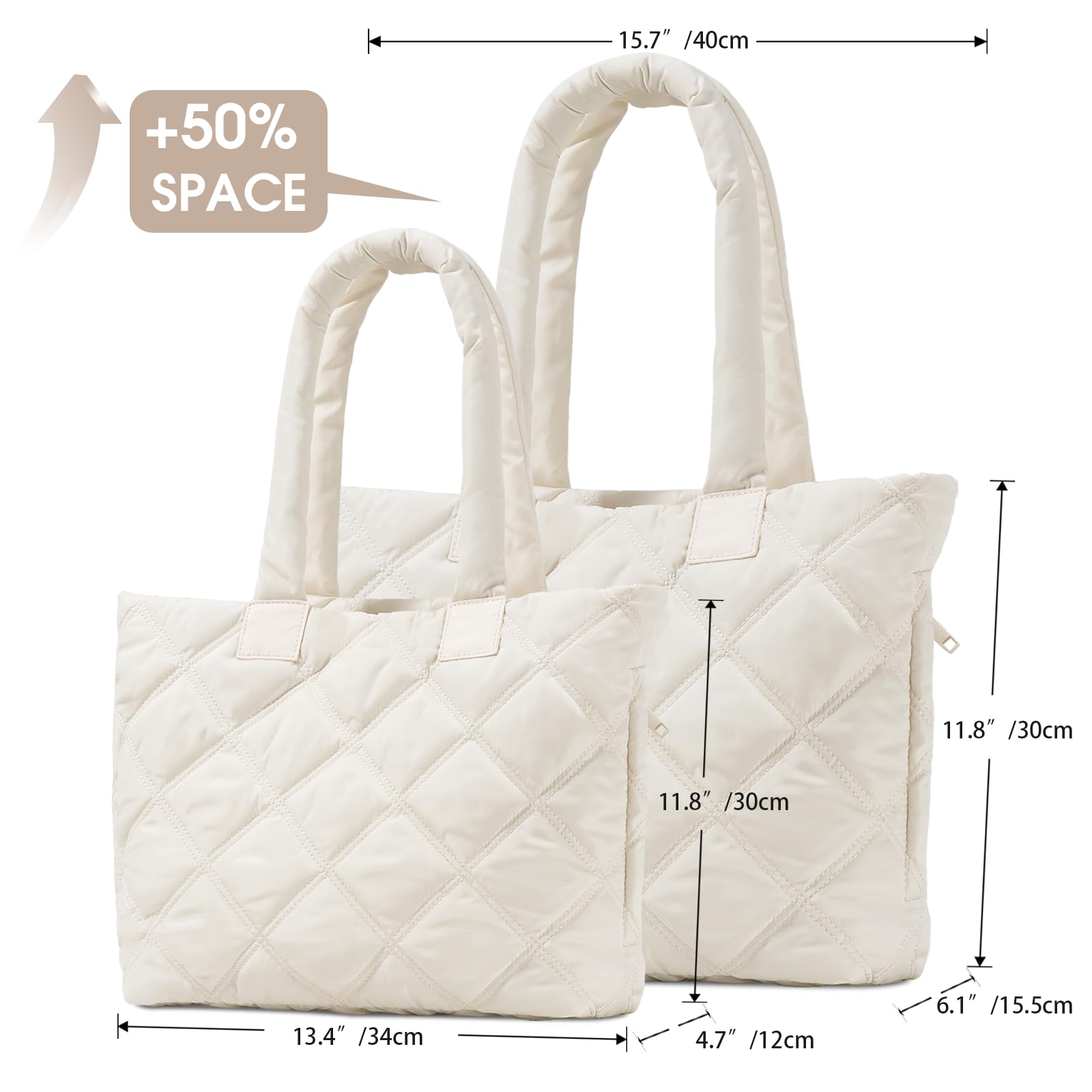 Puffer Women Tote Bag
