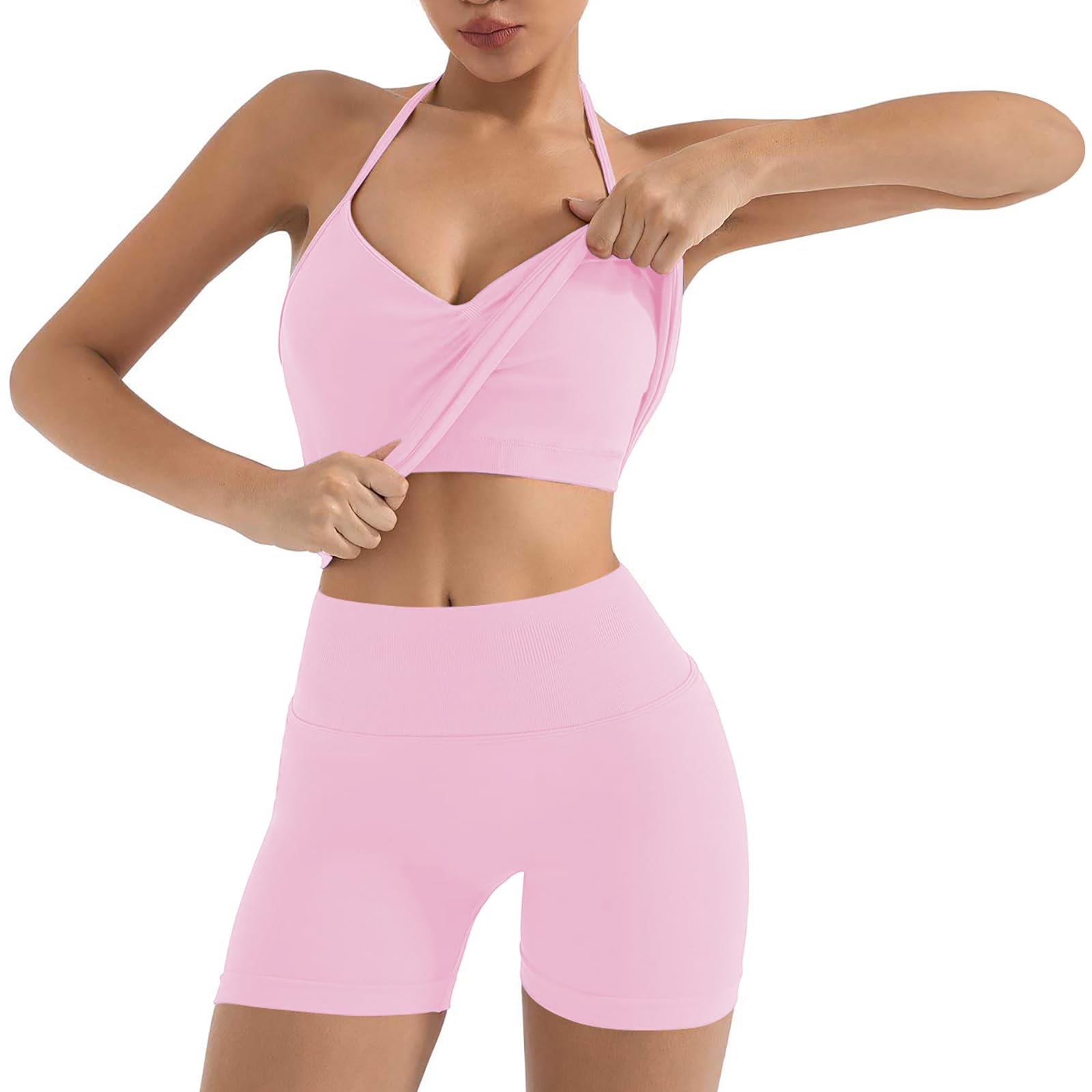 Jetjoy Halter Sports Bras