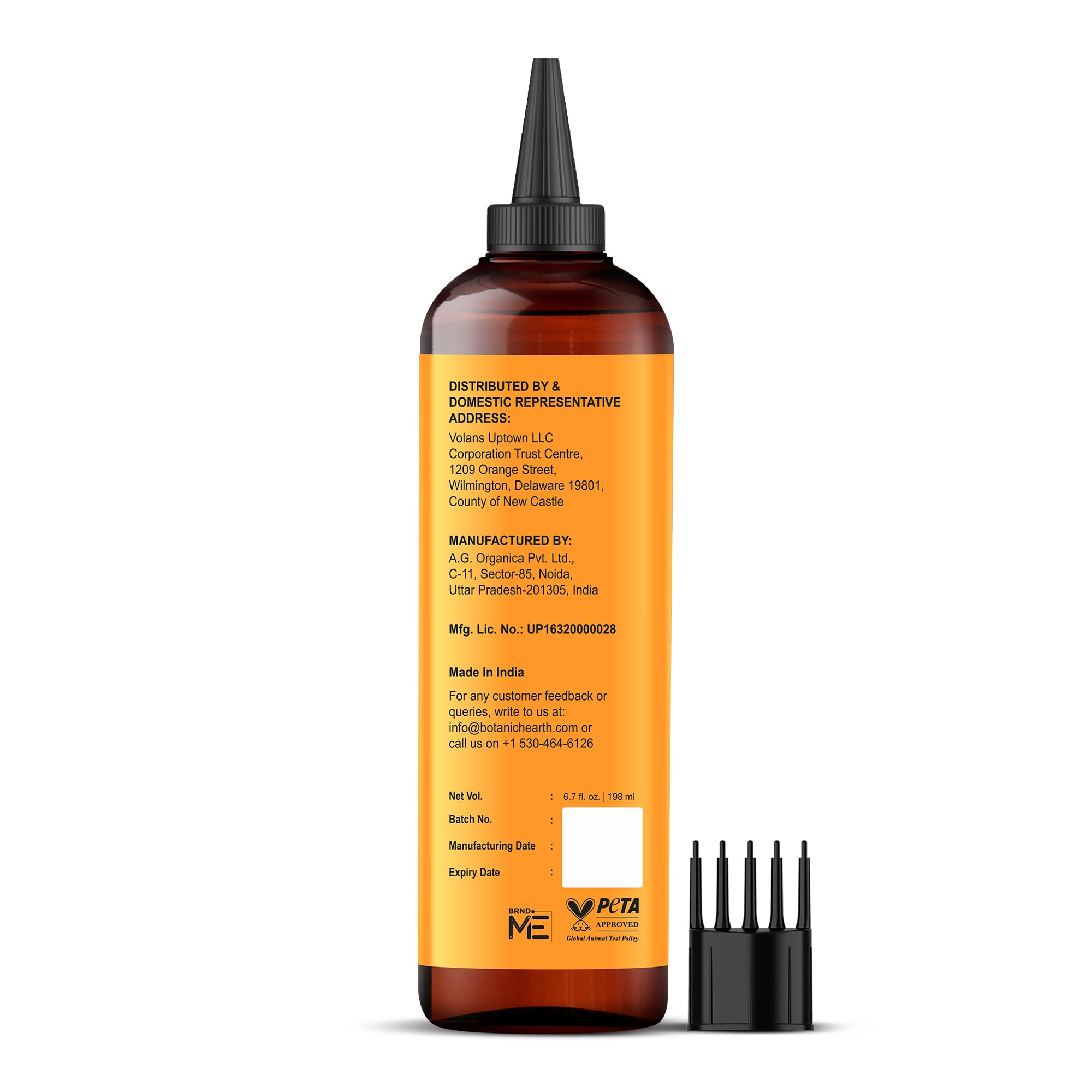 Botanic Hearth Argan, Castor or Rosemary Oil
