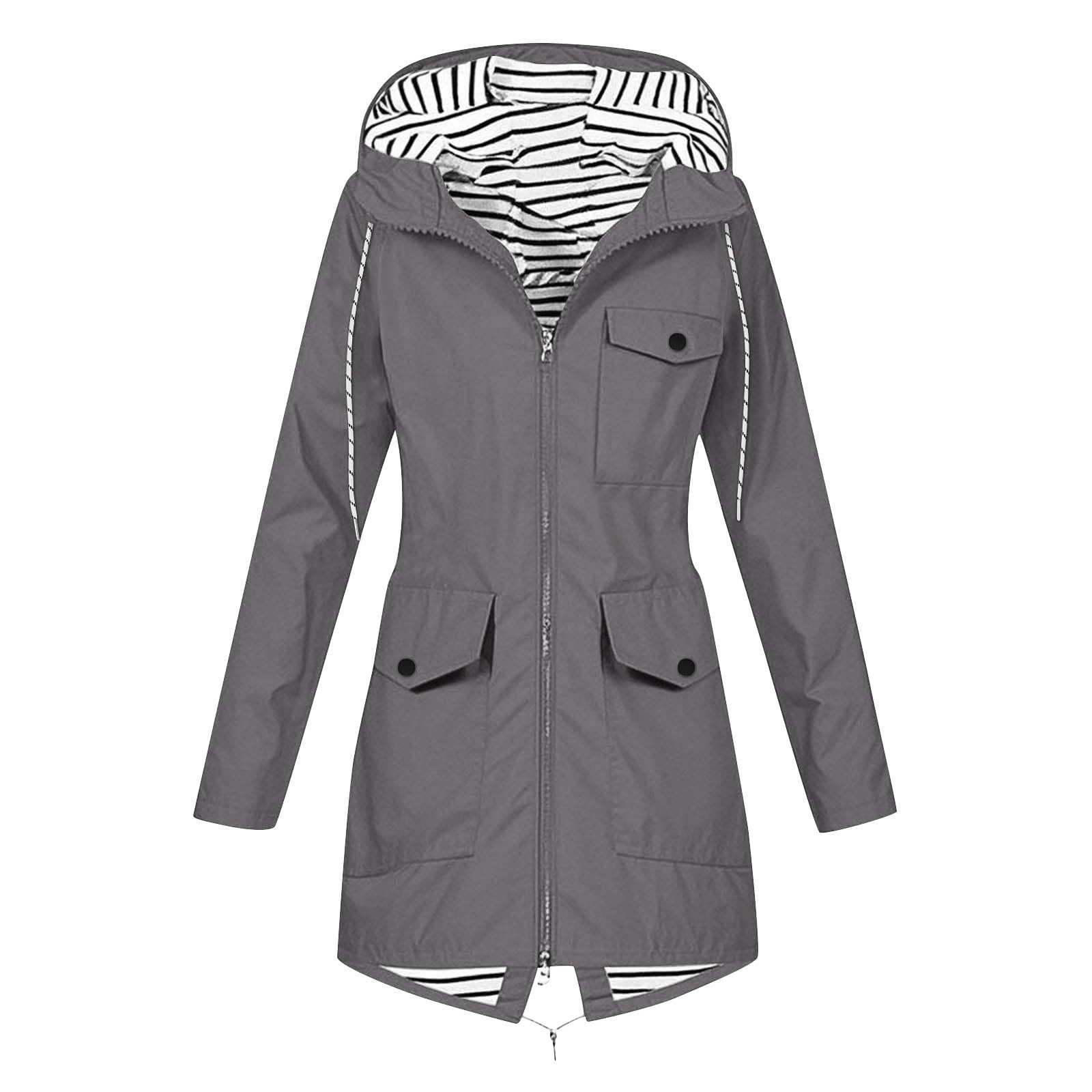Women's All-Season Rain Jacket Waterproof
