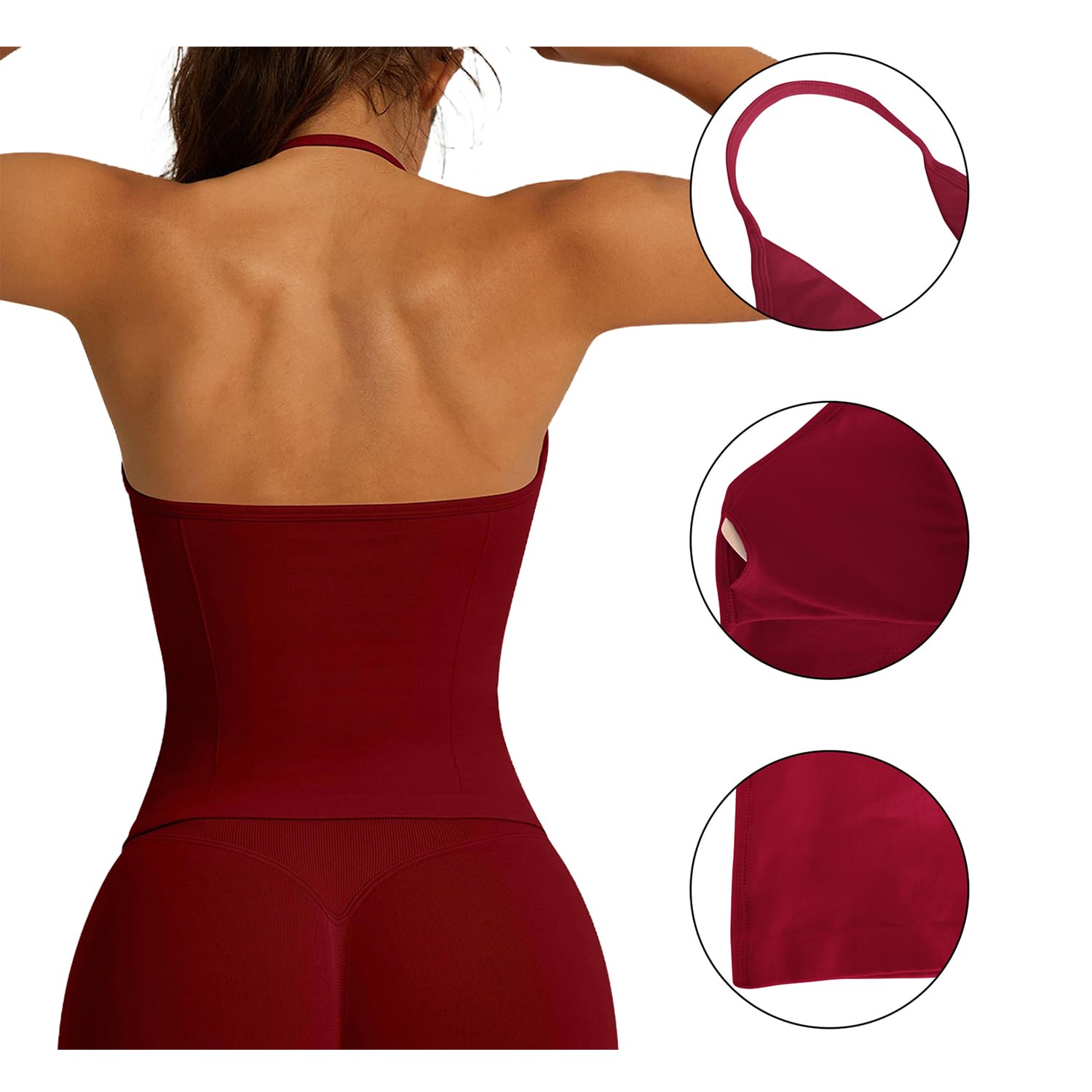 Jetjoy Halter Sports Bras