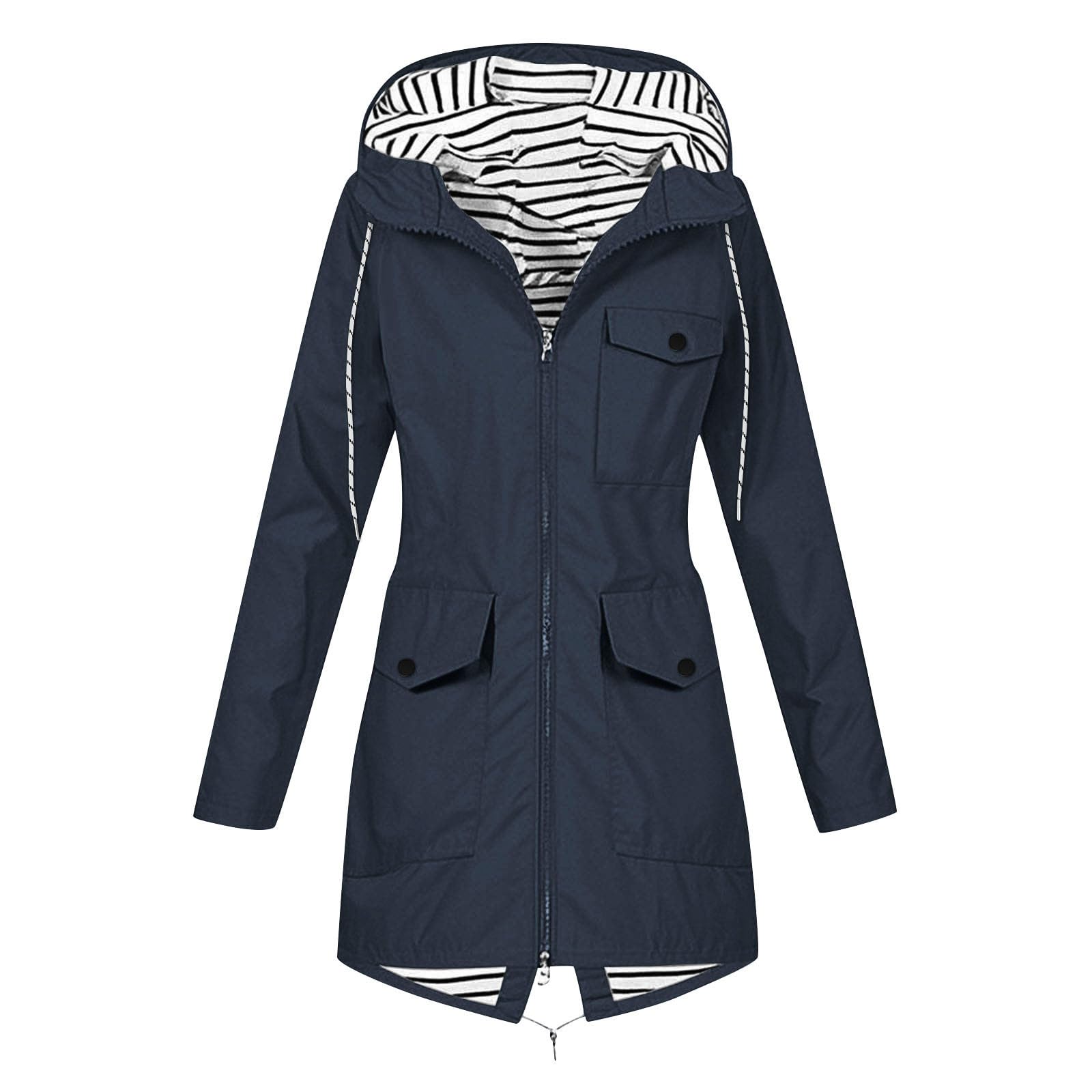 Women's All-Season Rain Jacket Waterproof