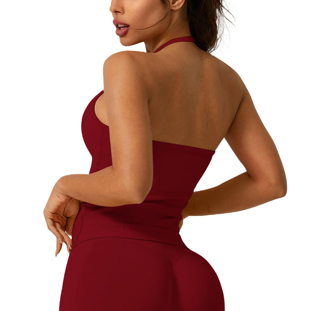 Jetjoy Halter Sports Bras