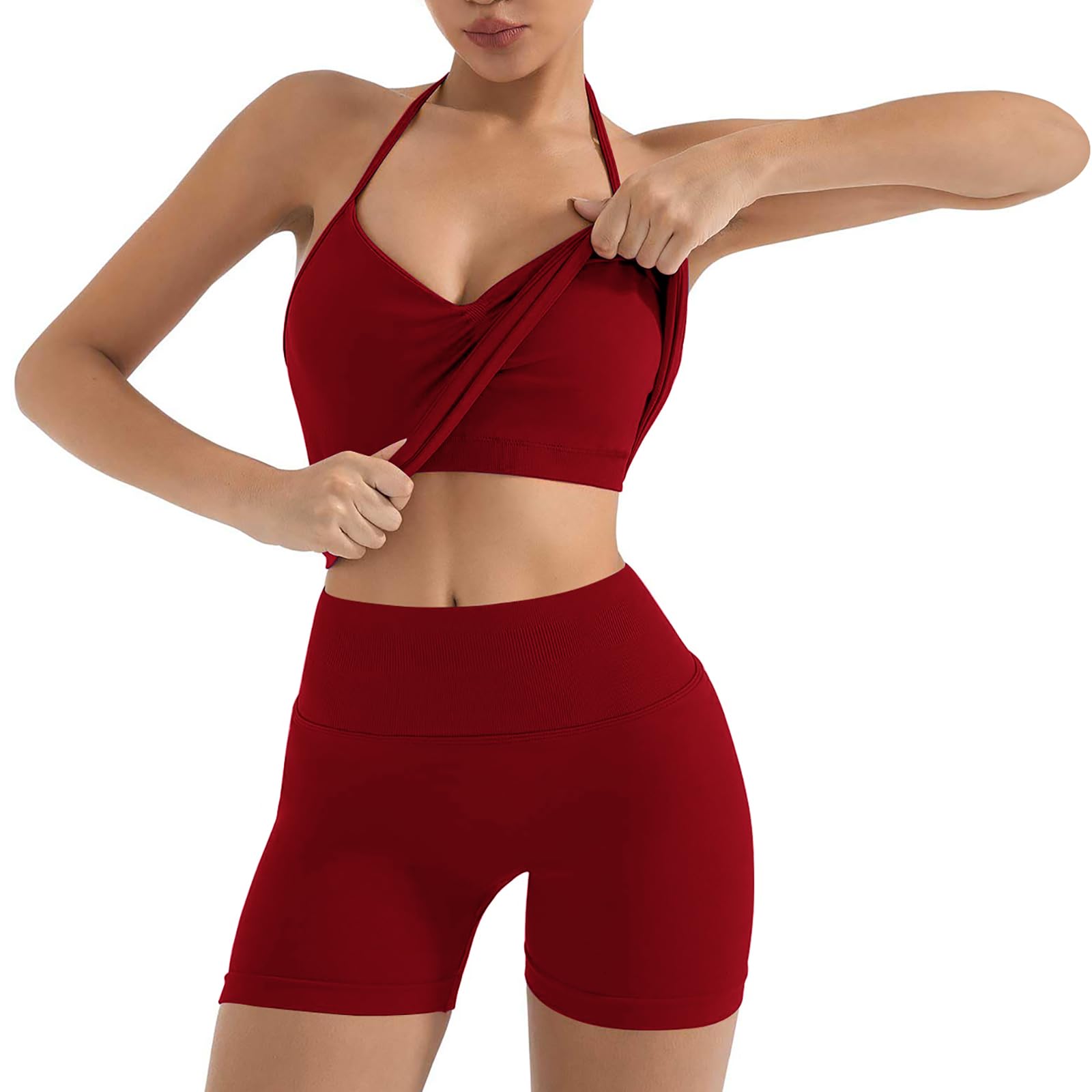 Jetjoy Halter Sports Bras
