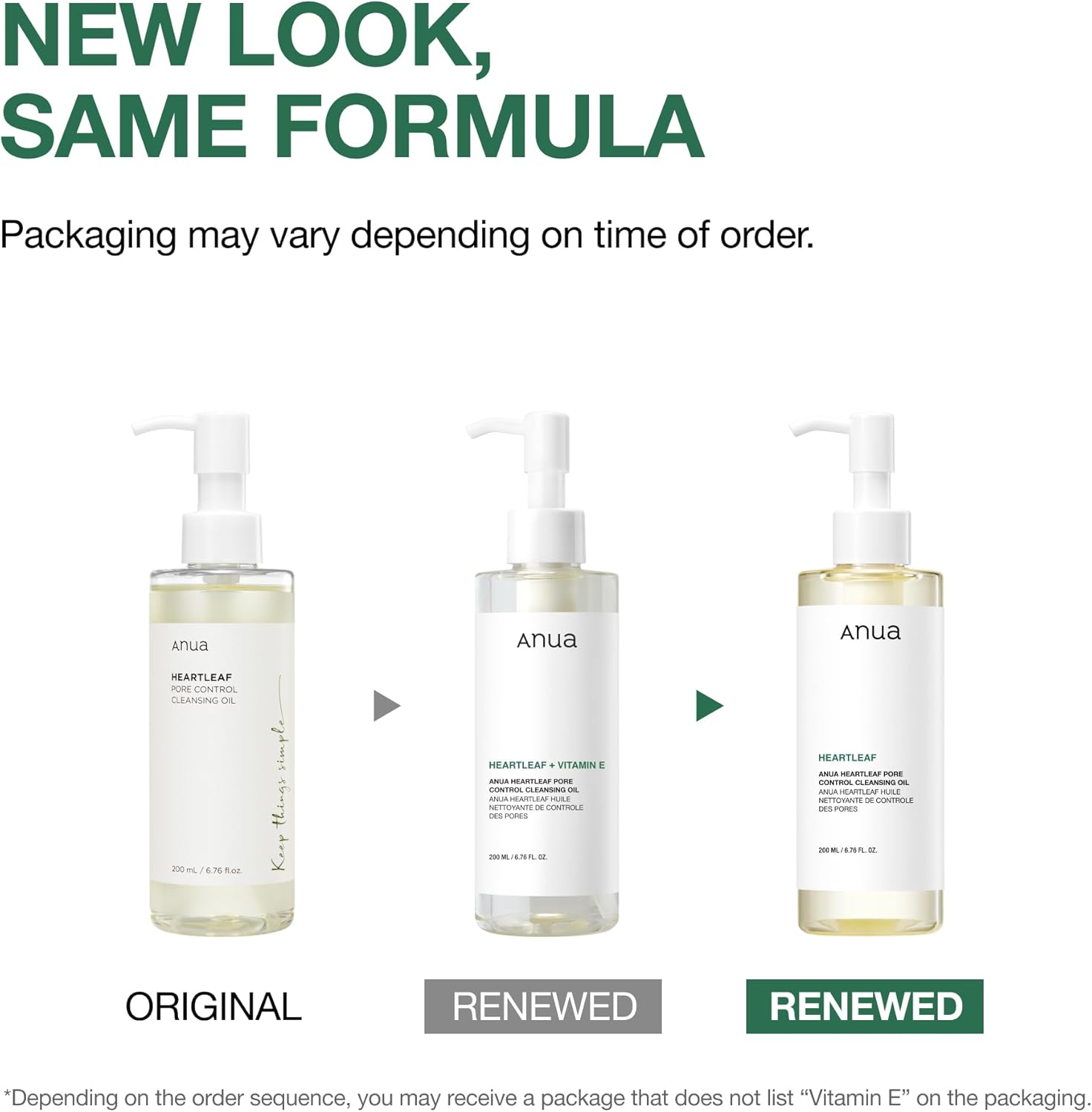 ANUA Heartleaf Pore Control Cleansing Oil Korean Facial Cleanser