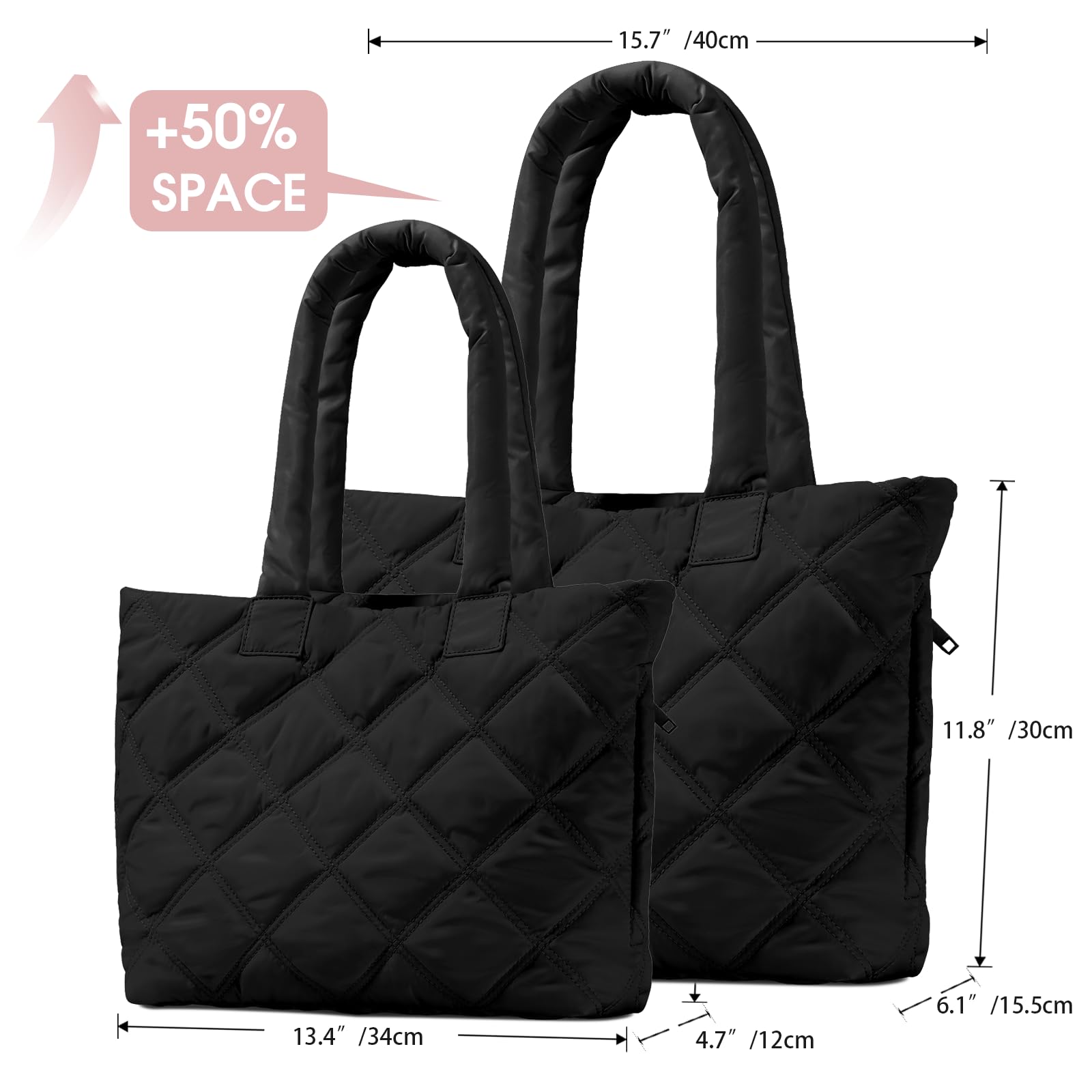 Puffer Women Tote Bag