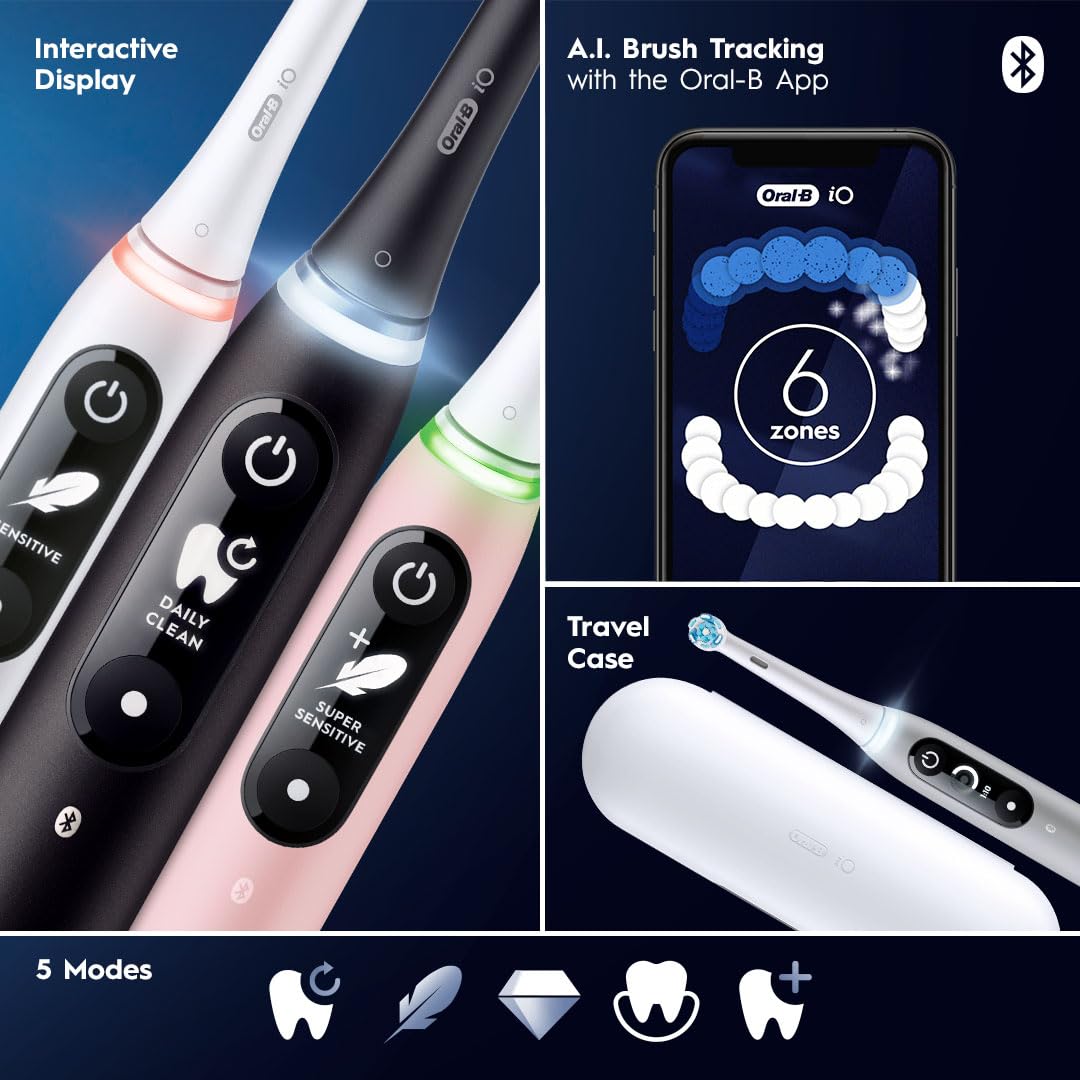 ORAL-B IO SERIES 6 RECHARGEABLE TOOTHBRUSH