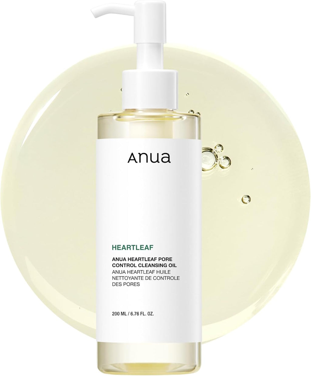 ANUA Heartleaf Pore Control Cleansing Oil Korean Facial Cleanser