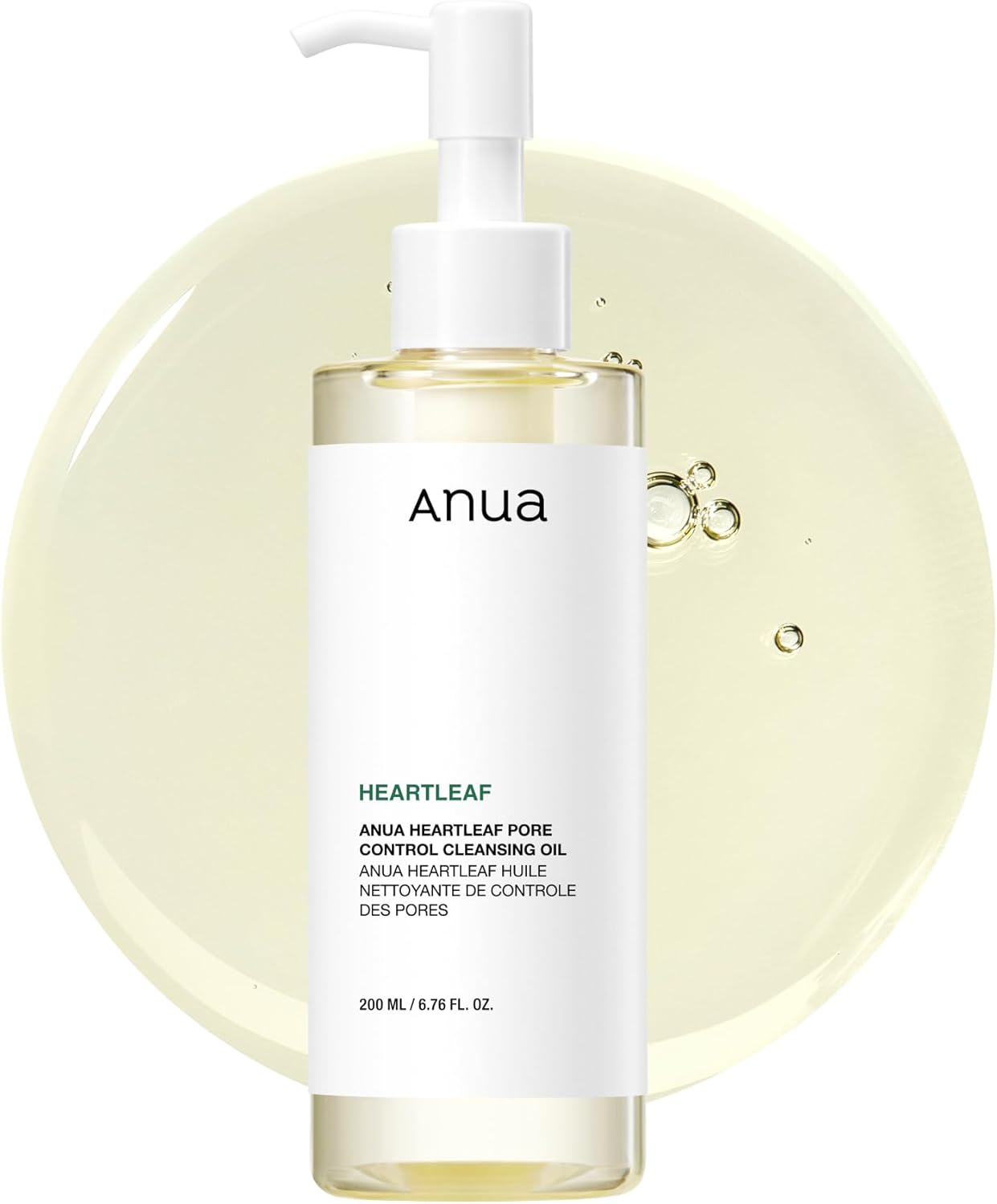 ANUA Heartleaf Pore Control Cleansing Oil Korean Facial Cleanser