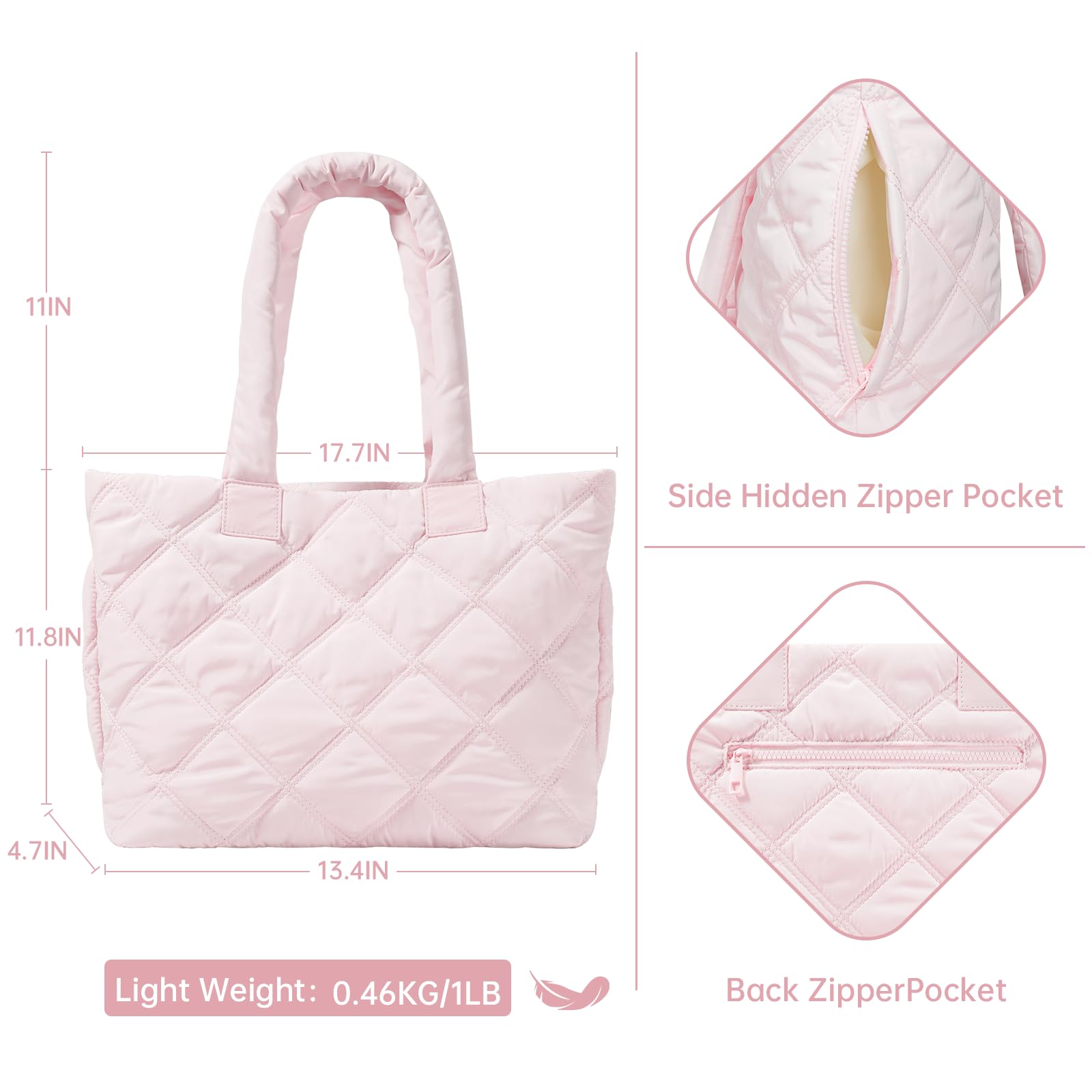 Puffer Women Tote Bag