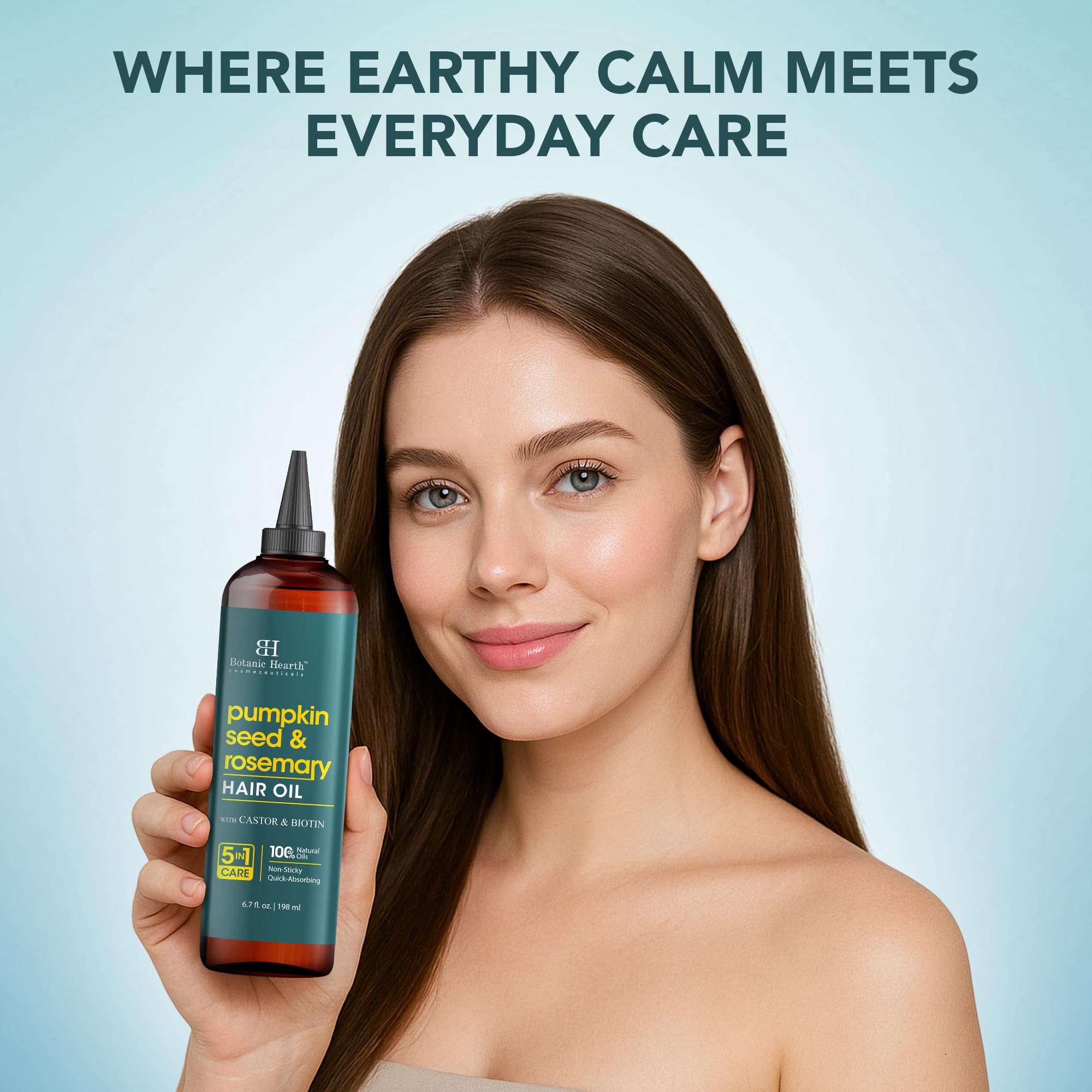 Botanic Hearth Argan, Castor or Rosemary Oil