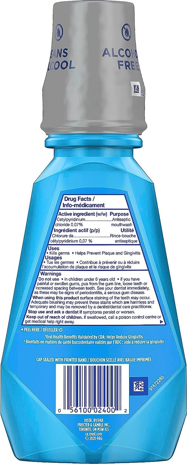 Crest Pro-Health Alcohol-Free Mouthwash