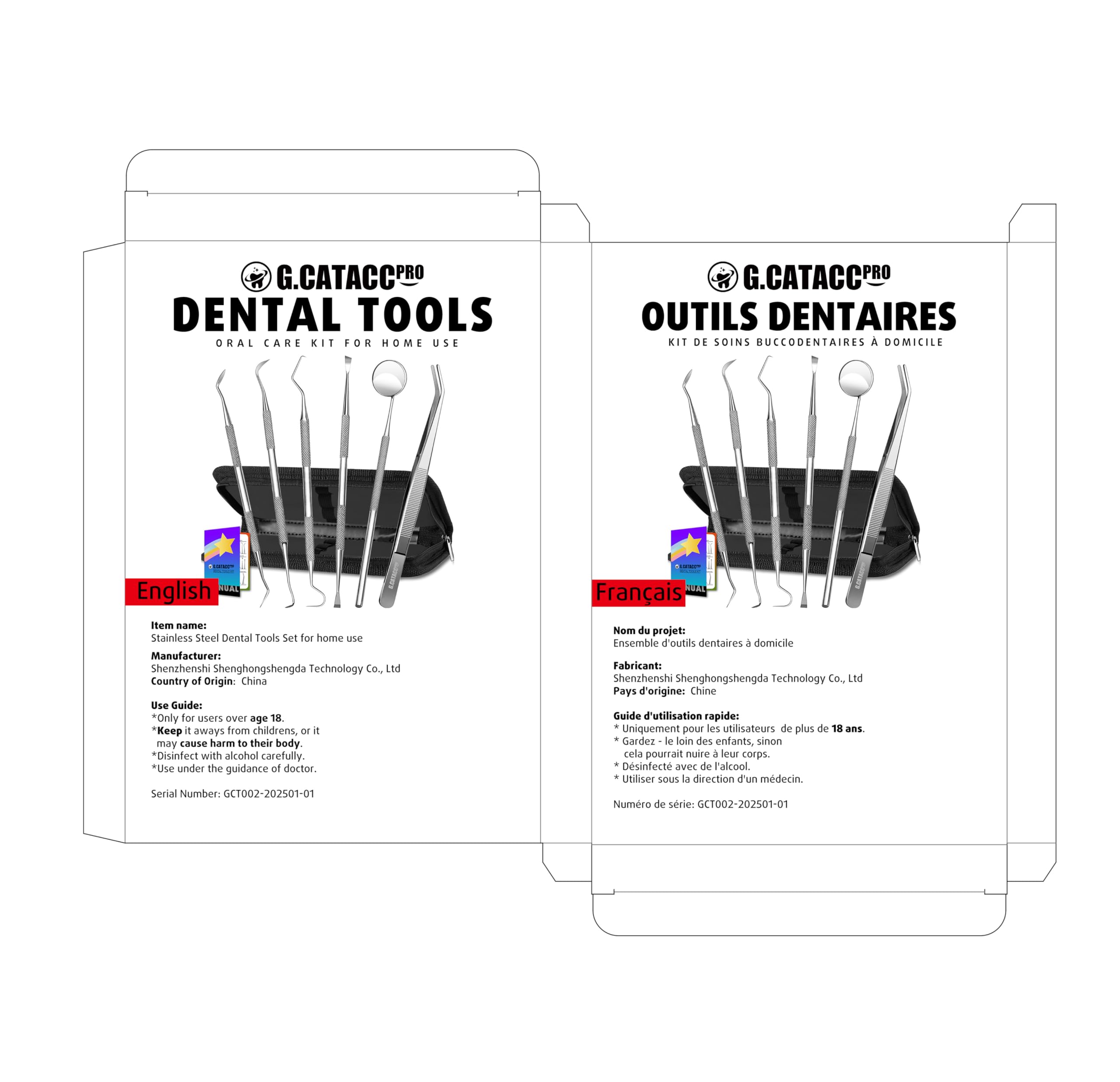 G.CATACC Dental Tools