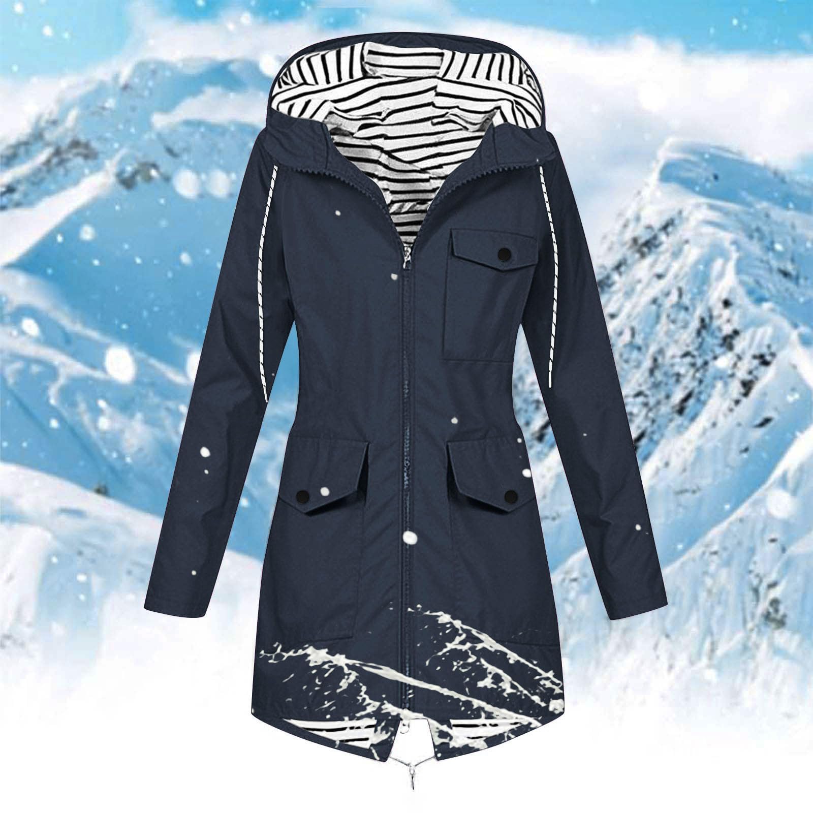 Women's All-Season Rain Jacket Waterproof