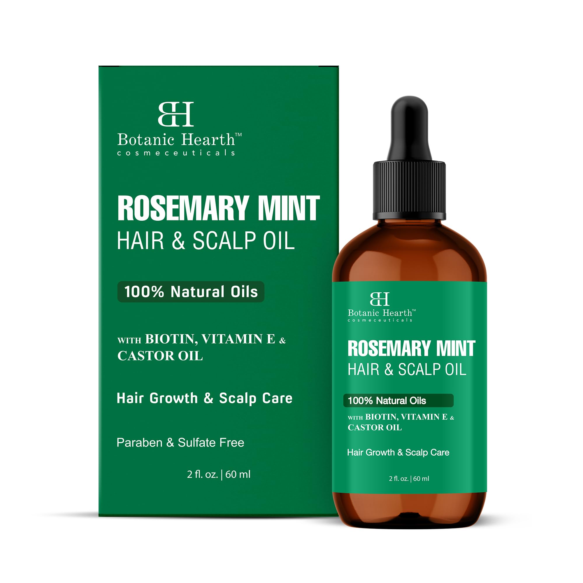 Botanic Hearth Argan, Castor or Rosemary Oil