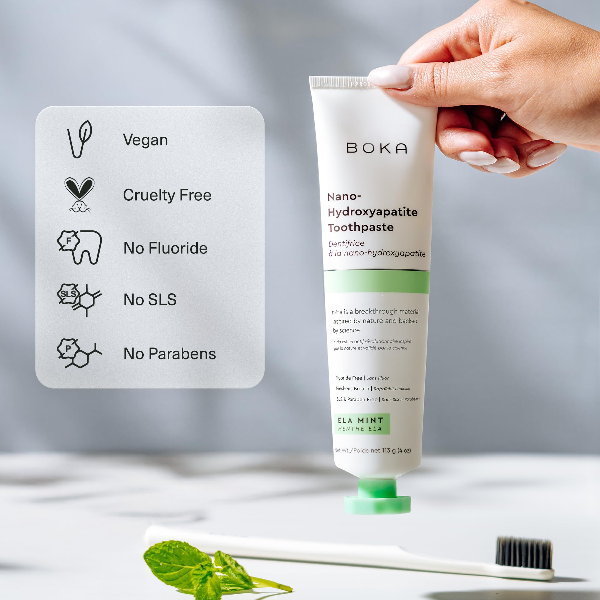 Boka Fluoride Free Toothpaste