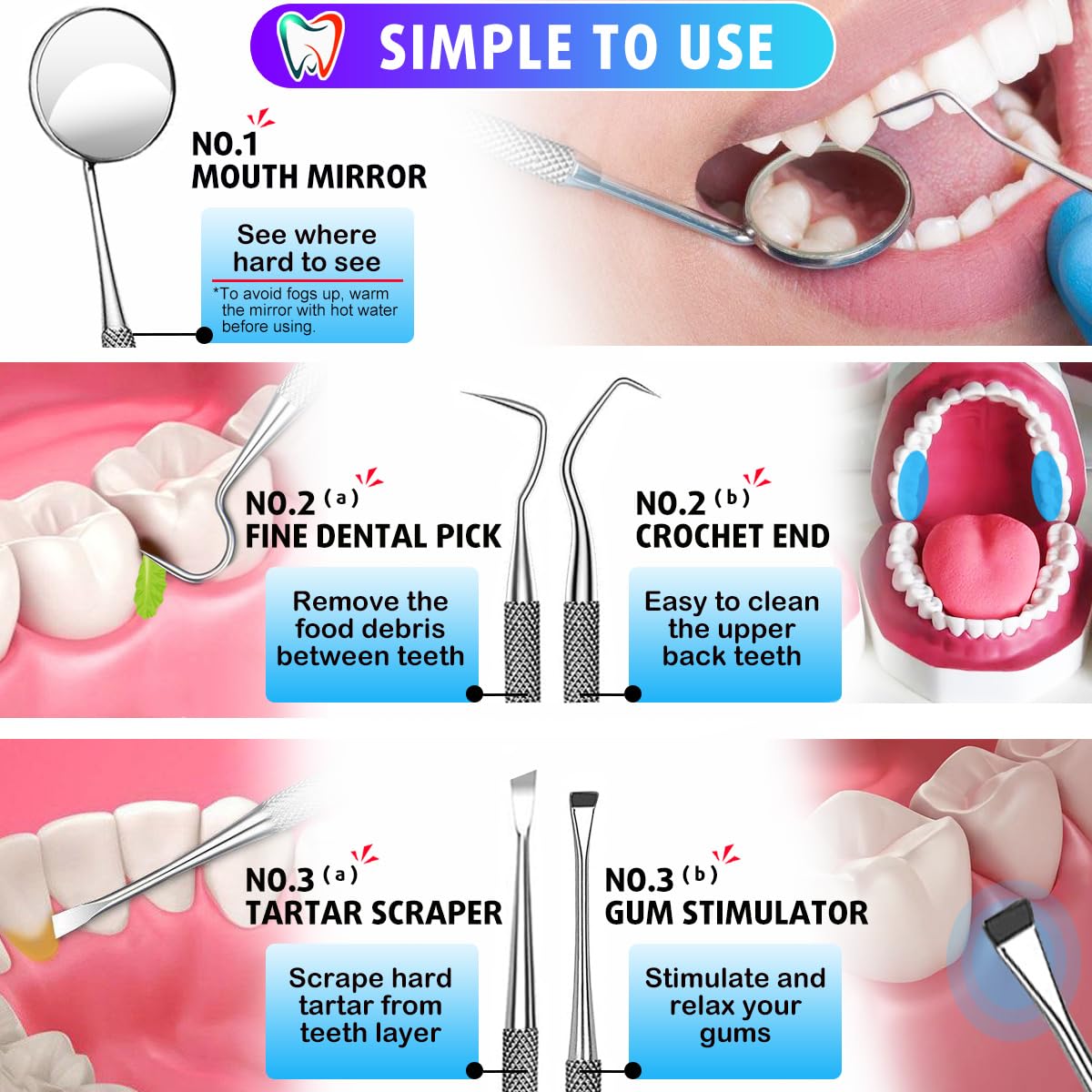 G.CATACC Dental Tools
