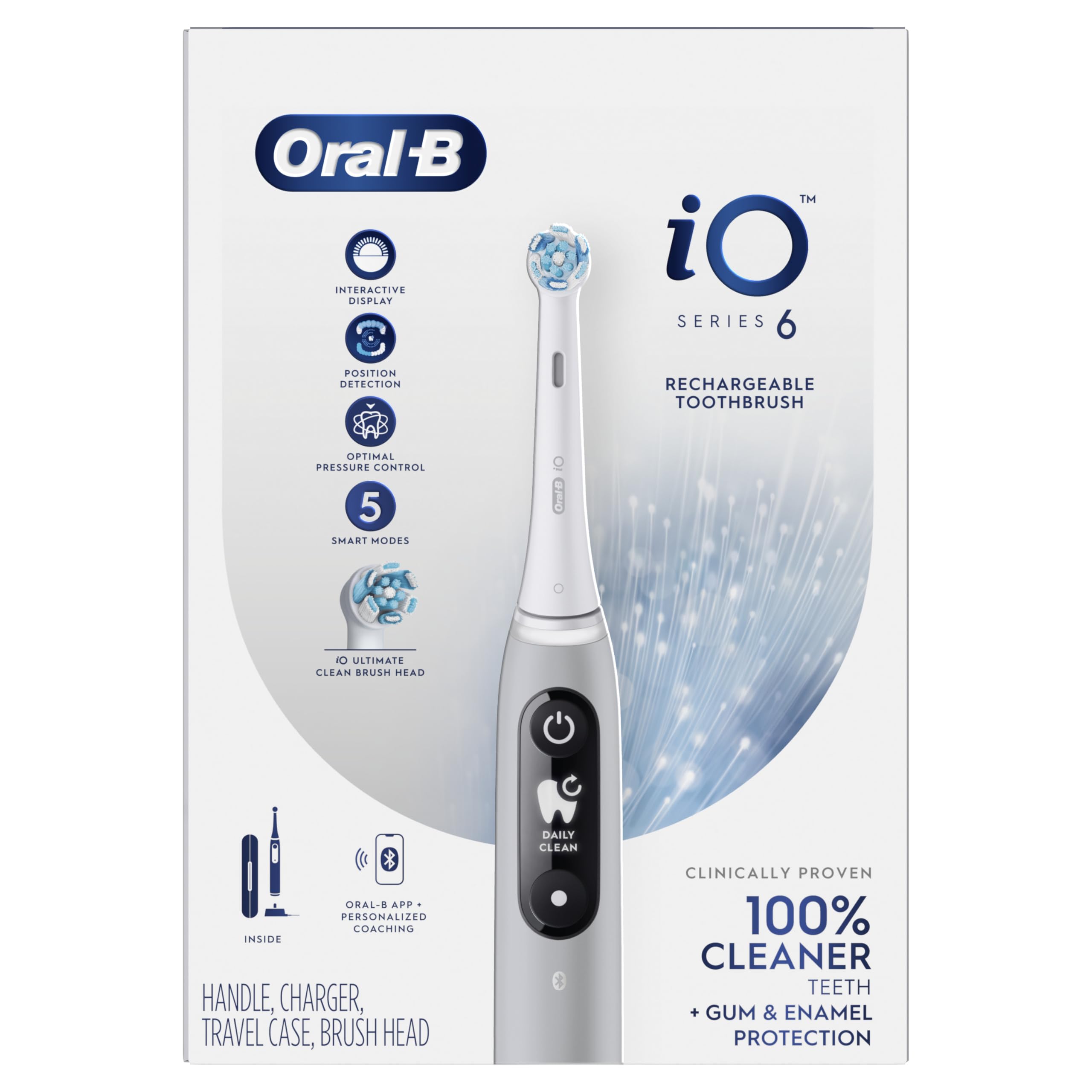 ORAL-B IO SERIES 6 RECHARGEABLE TOOTHBRUSH