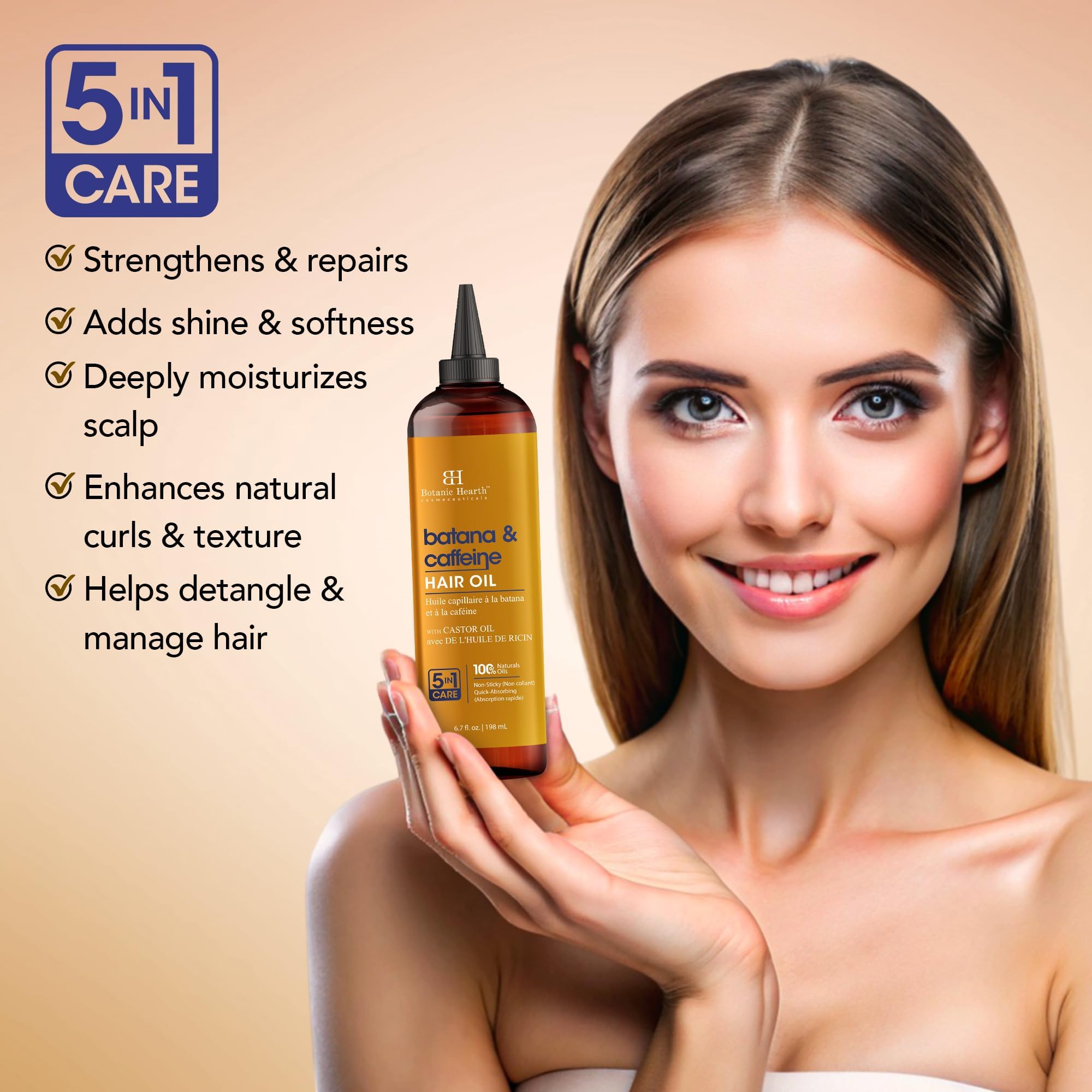 Botanic Hearth Argan, Castor or Rosemary Oil
