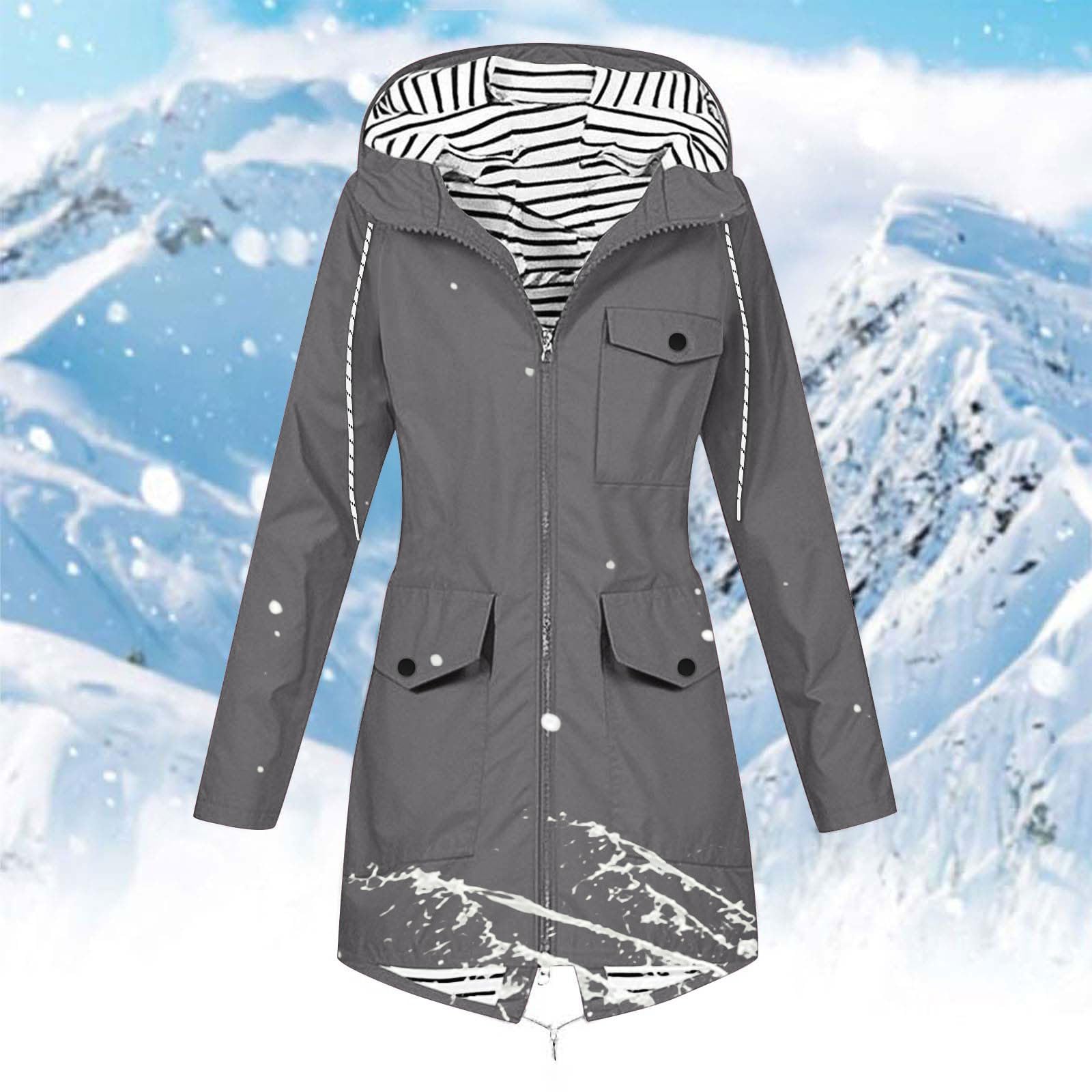 Women's All-Season Rain Jacket Waterproof