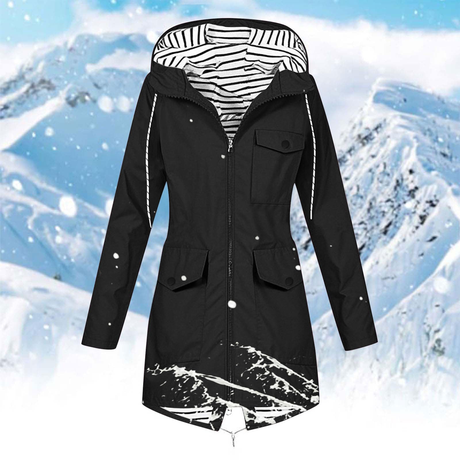 Women's All-Season Rain Jacket Waterproof