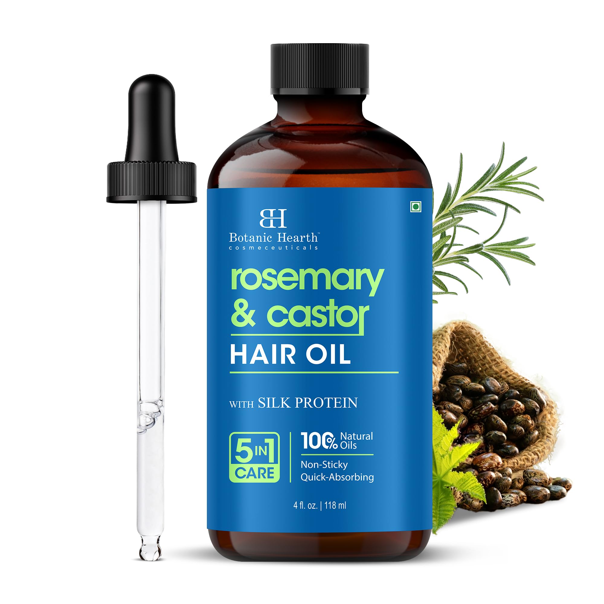 Botanic Hearth Argan, Castor or Rosemary Oil