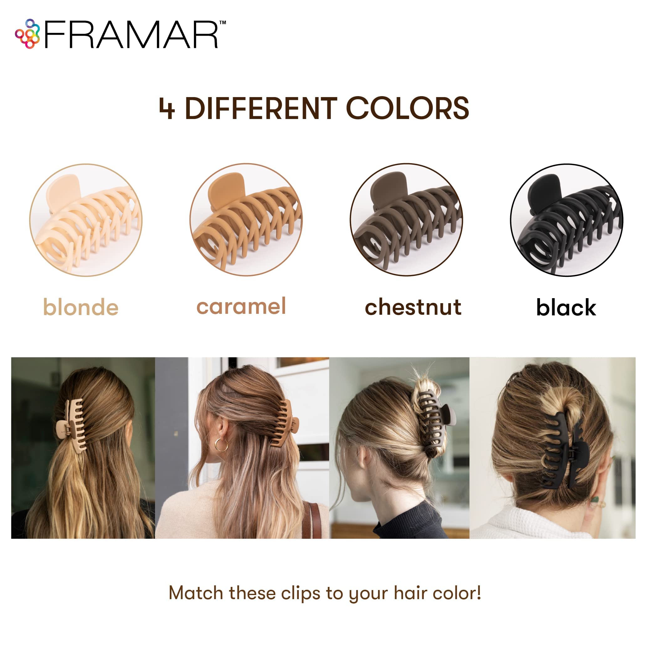 FRAMAR Big Claw Clips