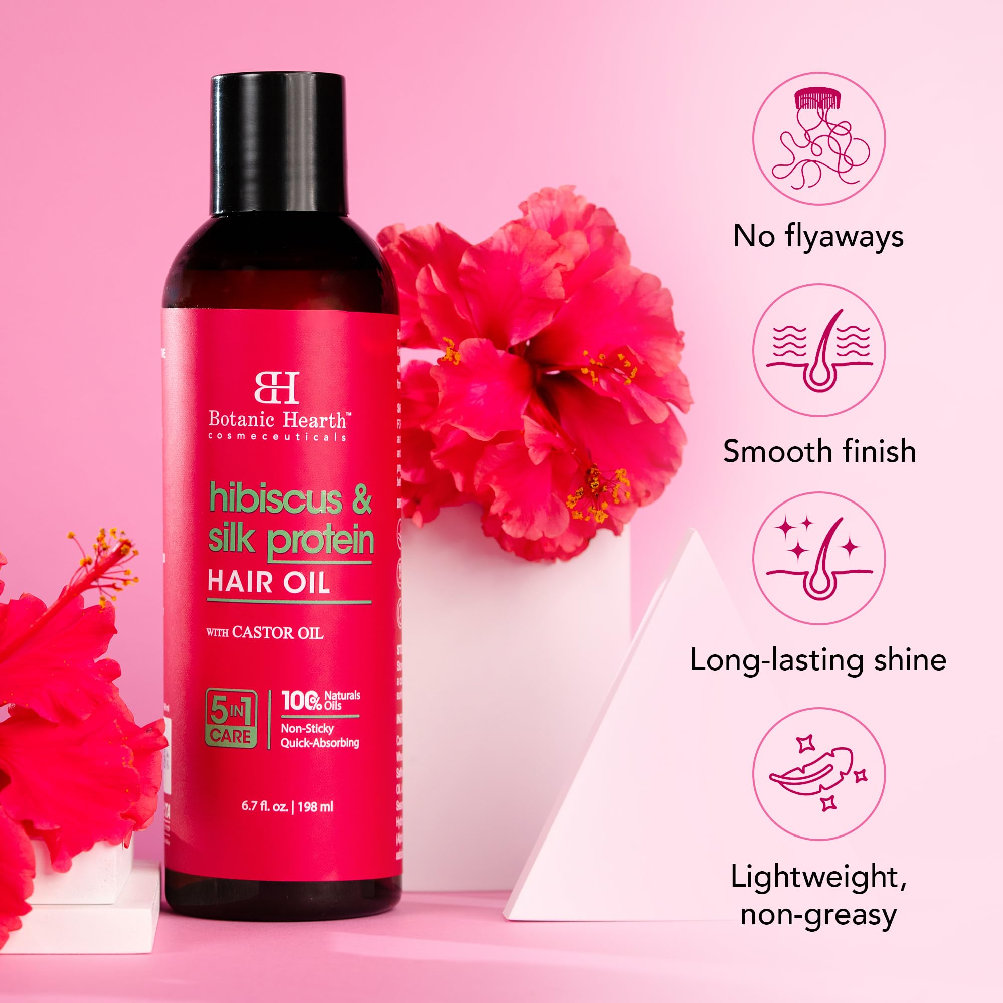 Botanic Hearth Argan, Castor or Rosemary Oil