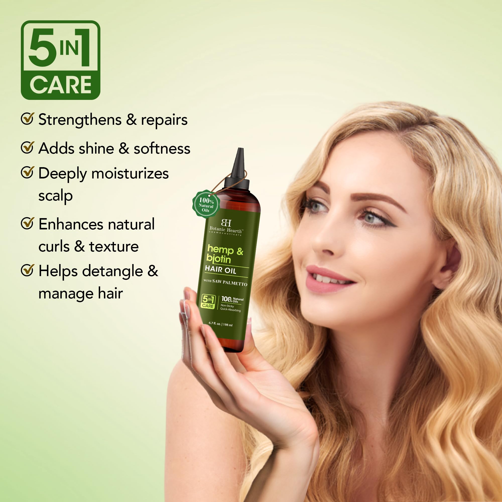 Botanic Hearth Argan, Castor or Rosemary Oil