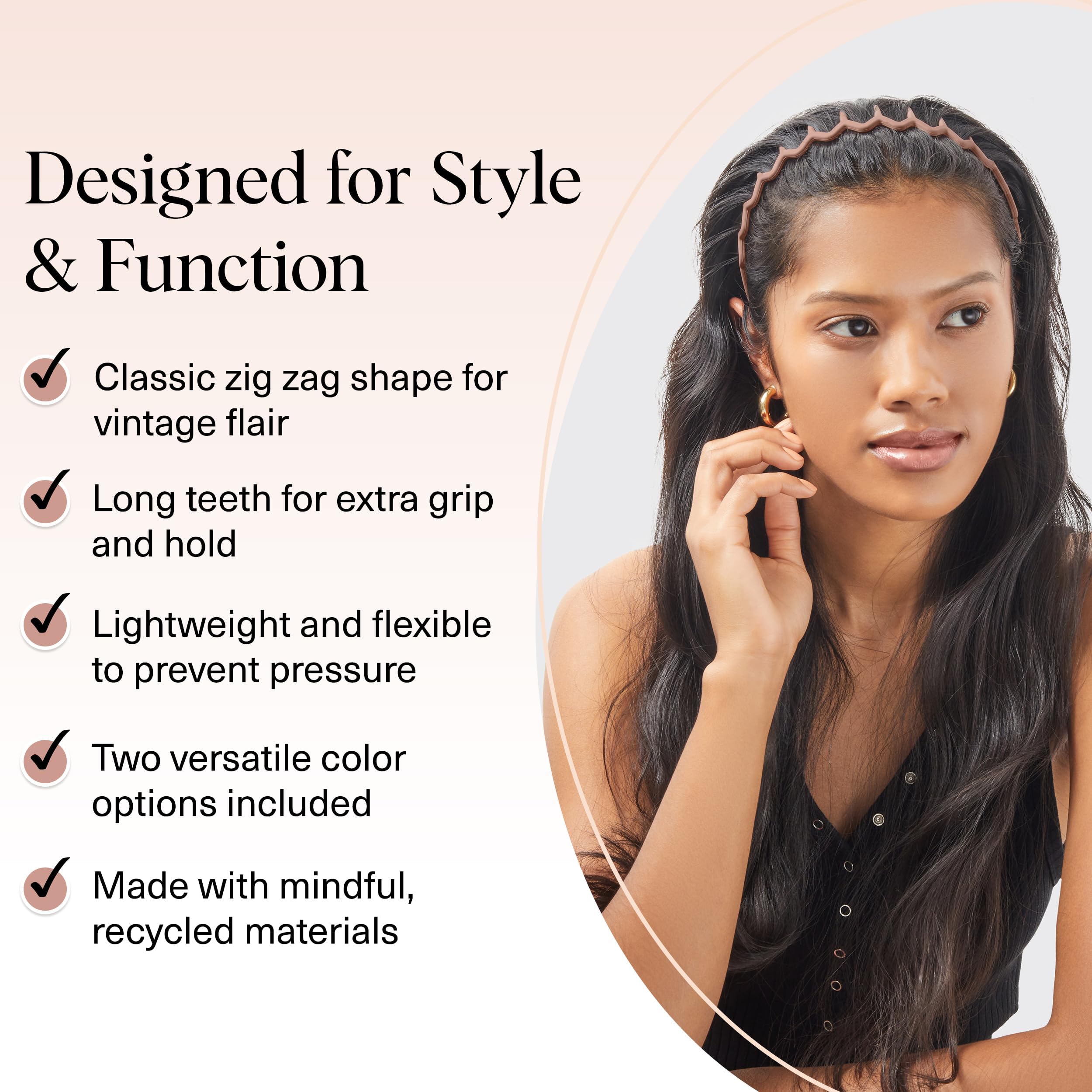 Kitsch Zig Zag Headbands