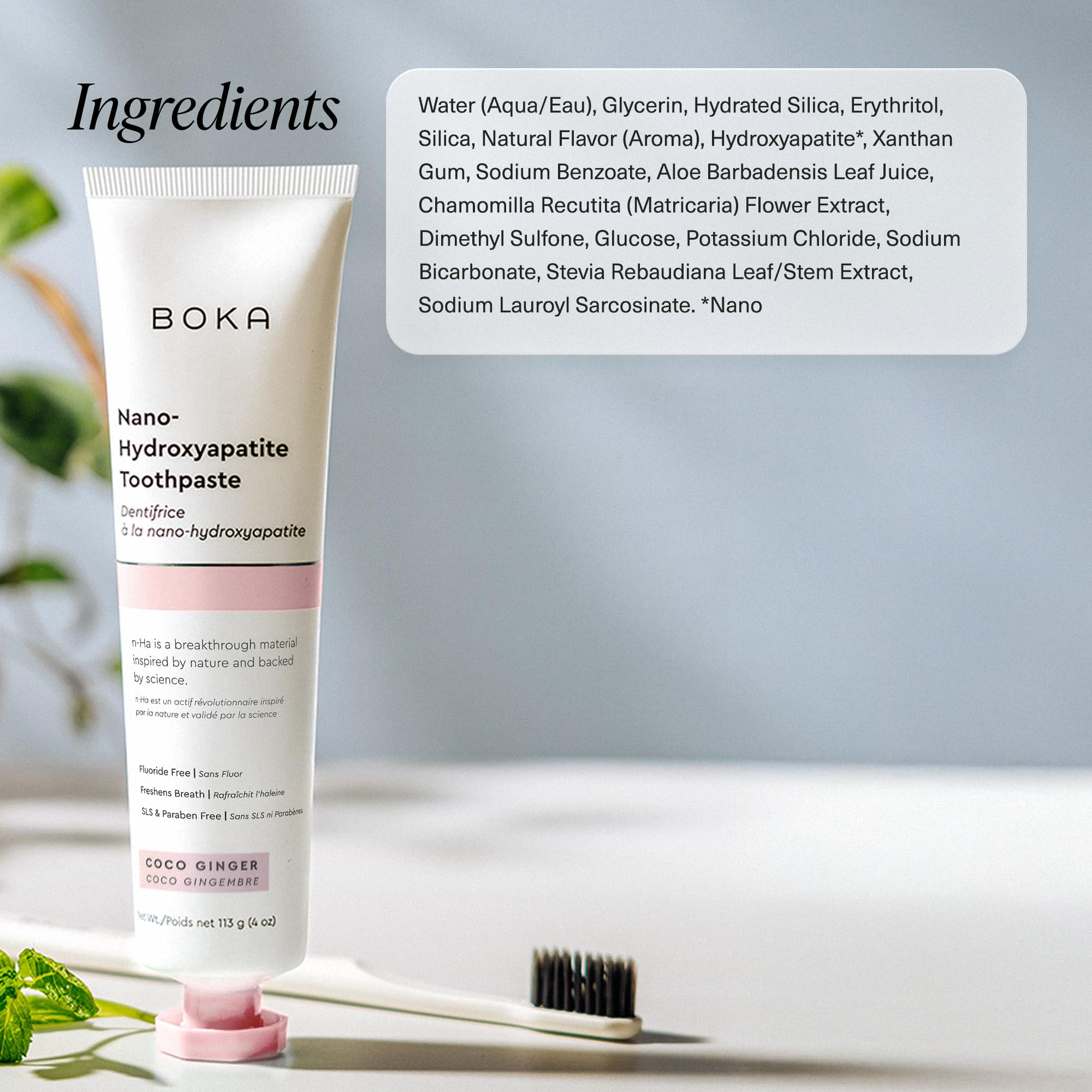 Boka Fluoride Free Toothpaste