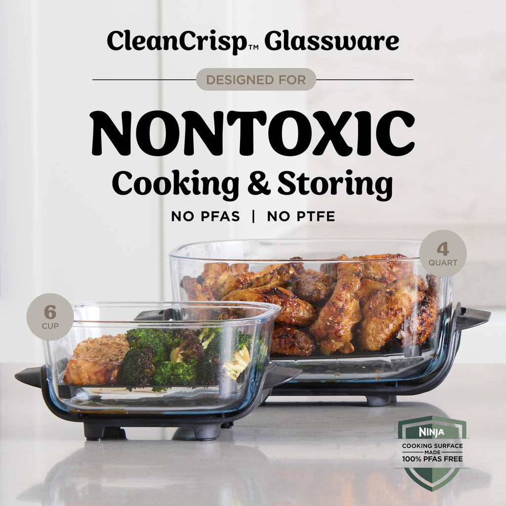 Ninja Crispi Portable Glass Air Fryer Cooking System