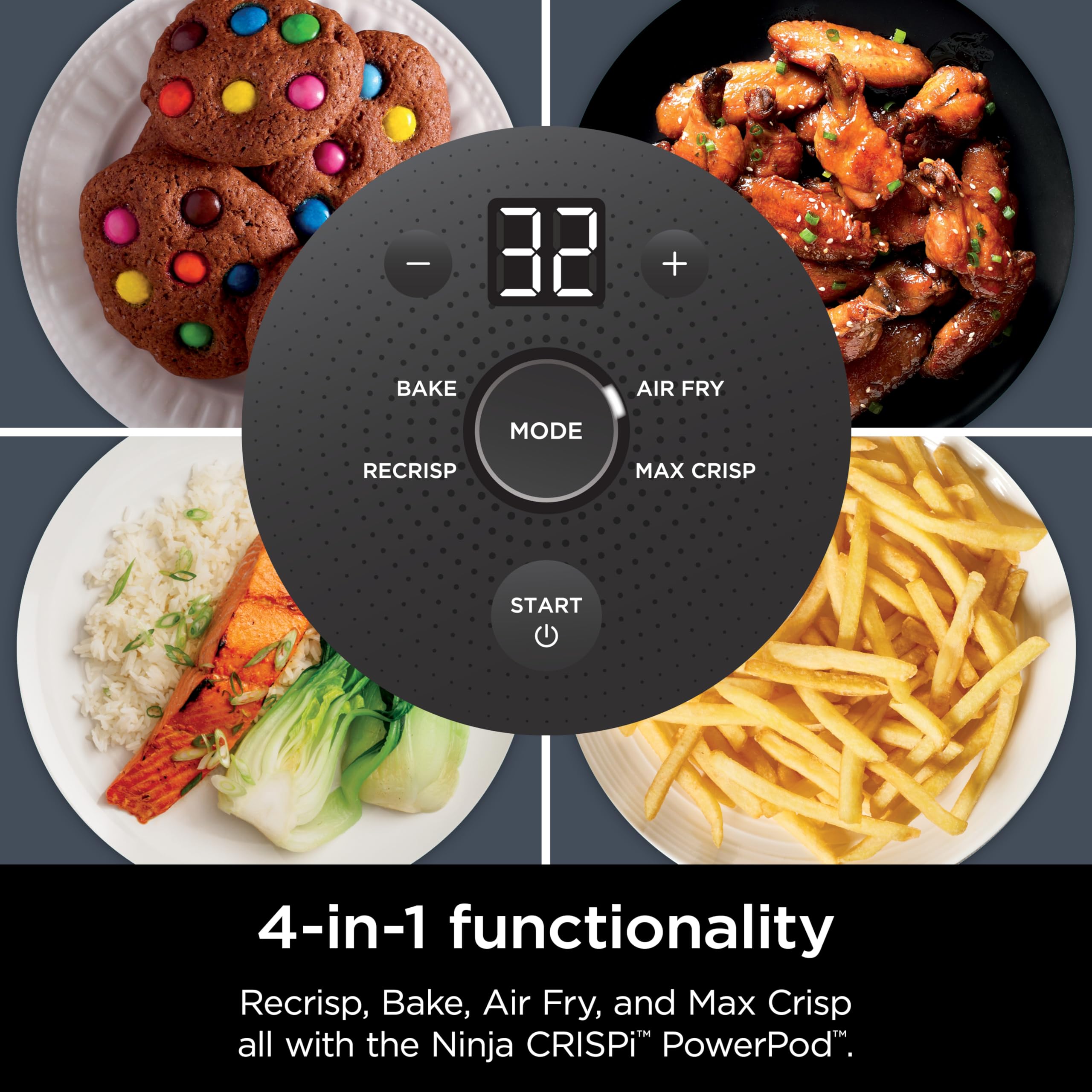 Ninja Crispi Portable Glass Air Fryer Cooking System