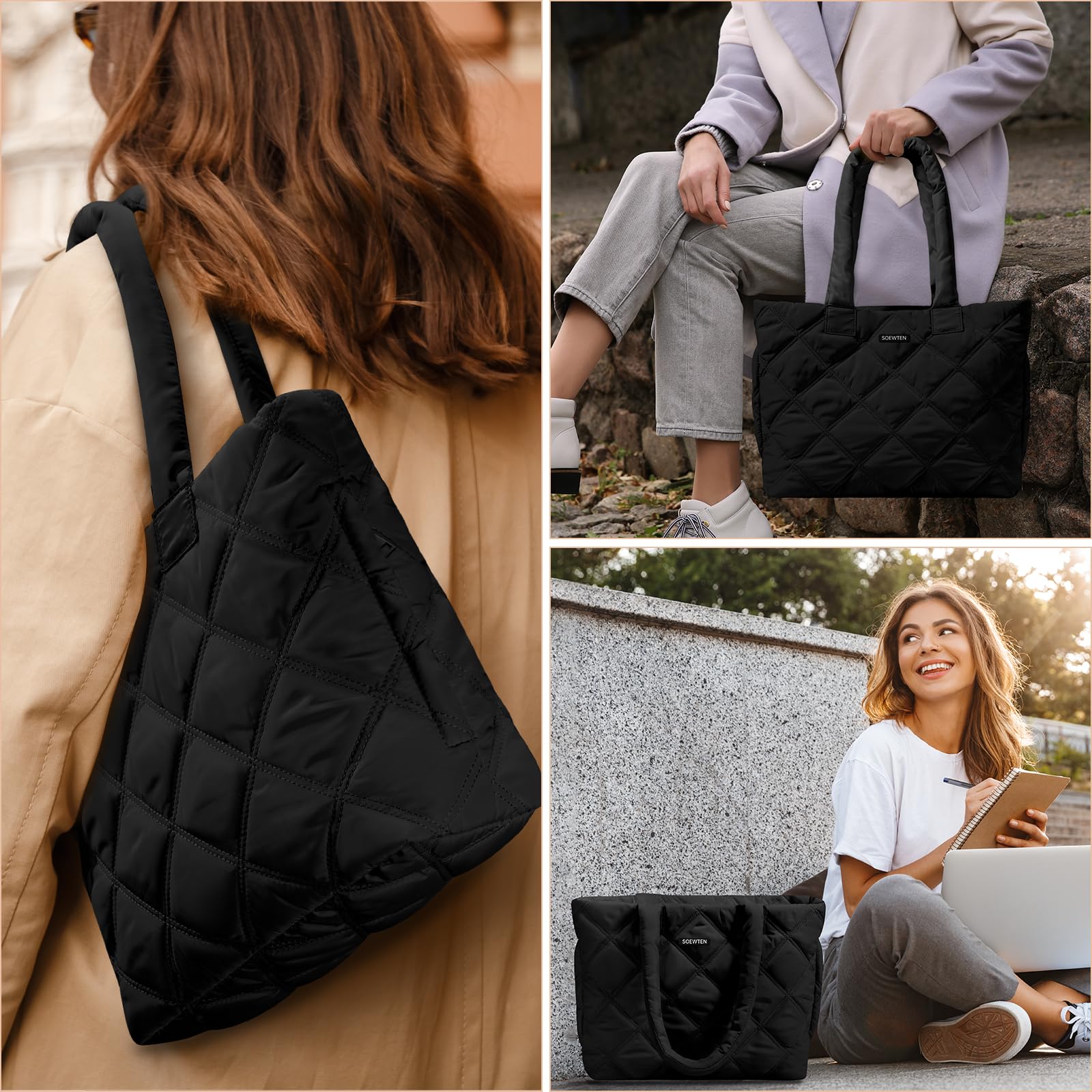 Puffer Women Tote Bag